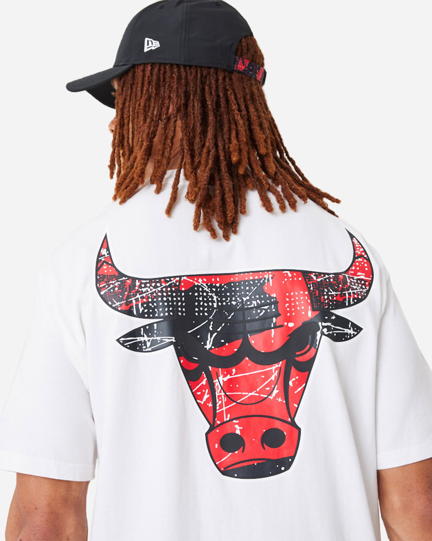 T-shirt NEW ERA INFILL LOGO CHICAGO BULLS - Bianco - 3 | Cisalfa Sport