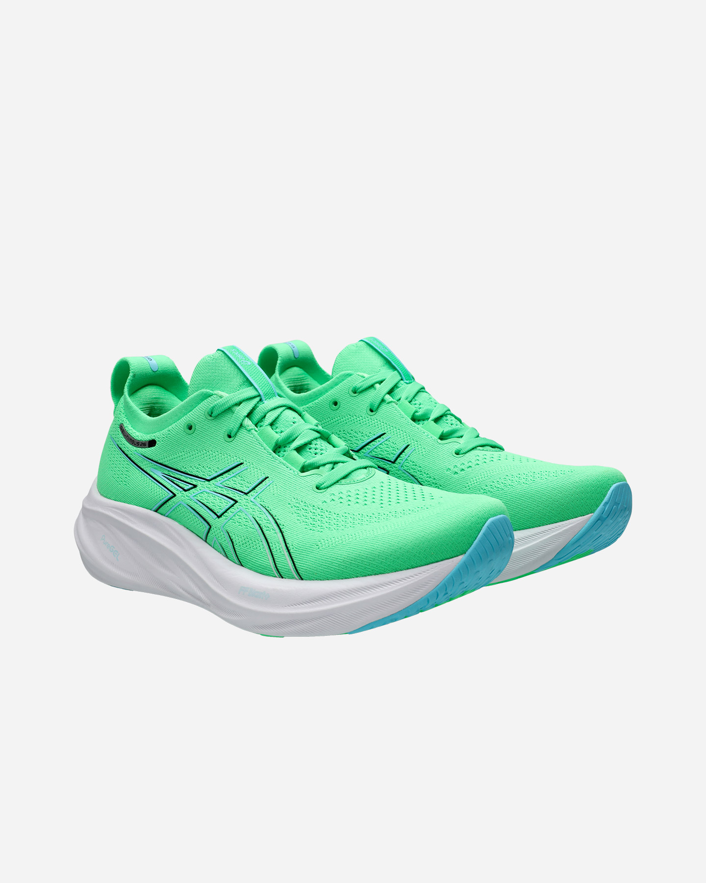 Scarpe running ASICS GEL-NIMBUS 26 M - Verde - 1 | Cisalfa Sport
