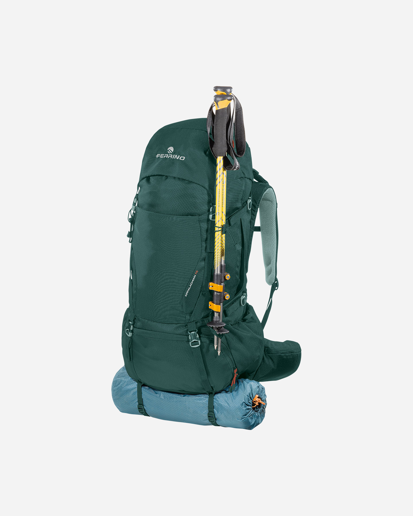 Zaino trekking FERRINO APPALACHIAN 75 - Verde - 2 | Cisalfa Sport