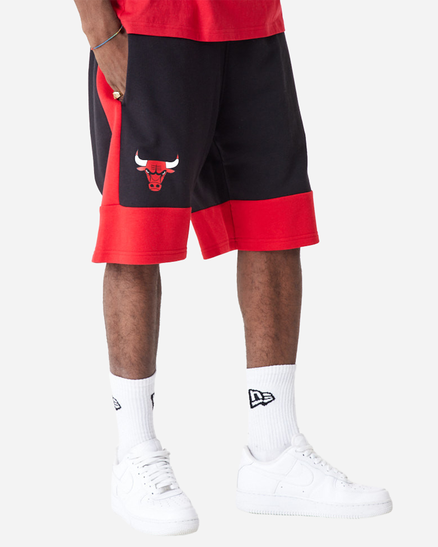 Abbigliamento basket NEW ERA COLOUR BLOCK CHICAGO BULLS M - 0 | Cisalfa Sport