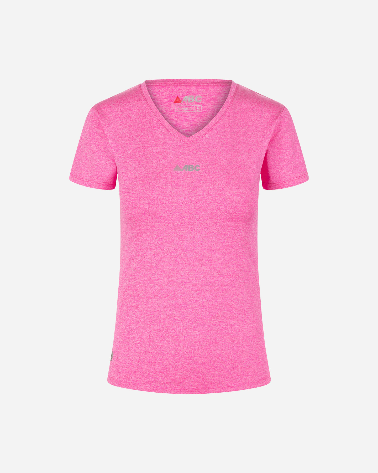 T-shirt running ABC JOGFLOW W - Rosa - 0 | Cisalfa Sport