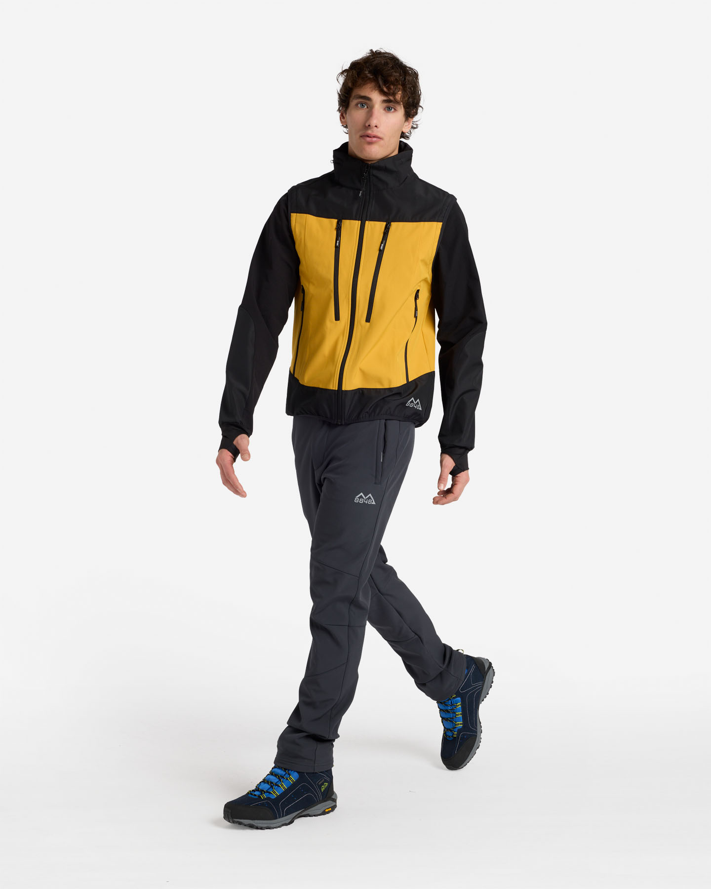 Giacca outdoor 8848 MOUNTAIN HIKE M - Arancione - 4 | Cisalfa Sport