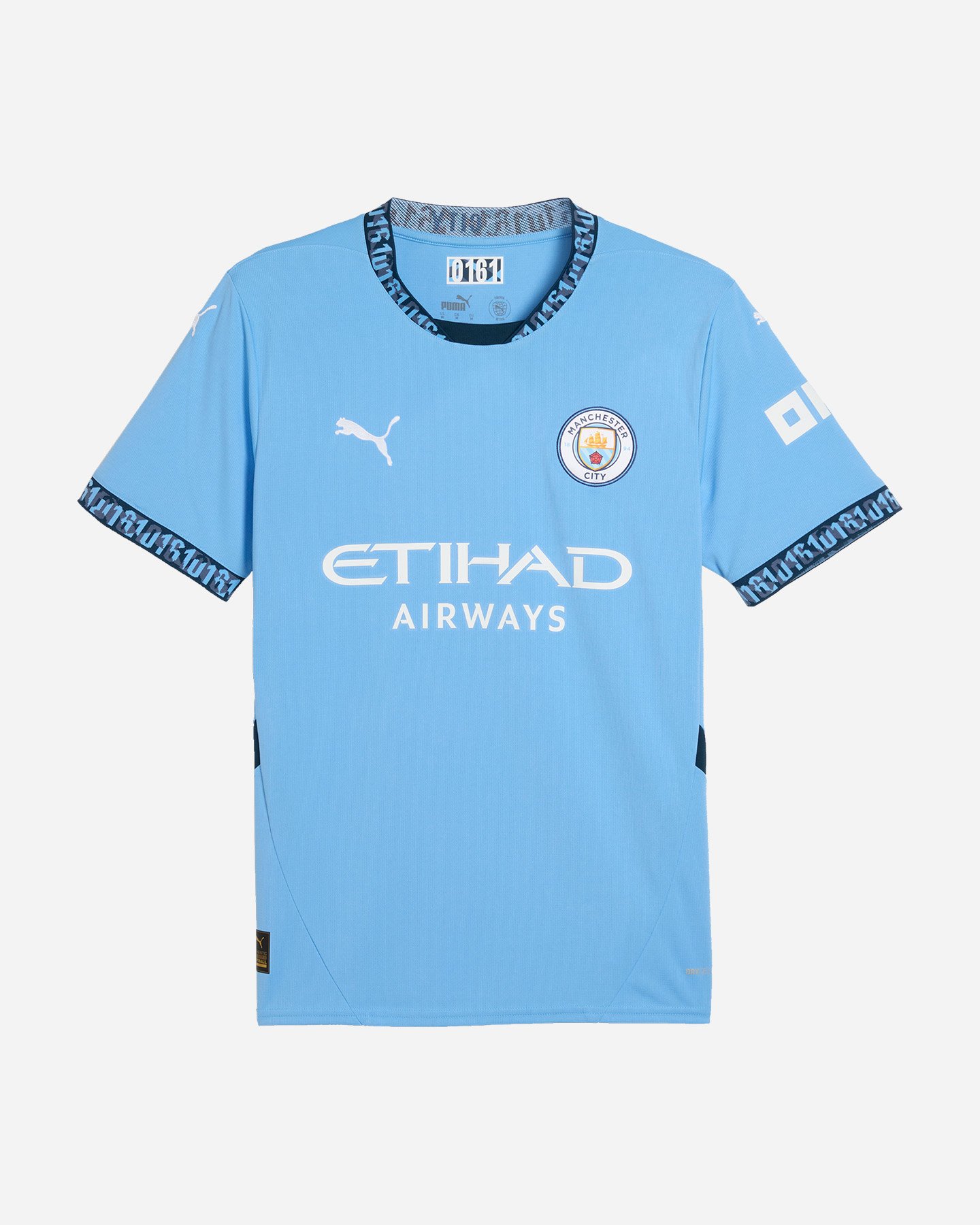 Maglia calcio ufficiale PUMA MANCHESTER CITY HOME REPLICA 24-25 M - Azzurro - 0 | Cisalfa Sport
