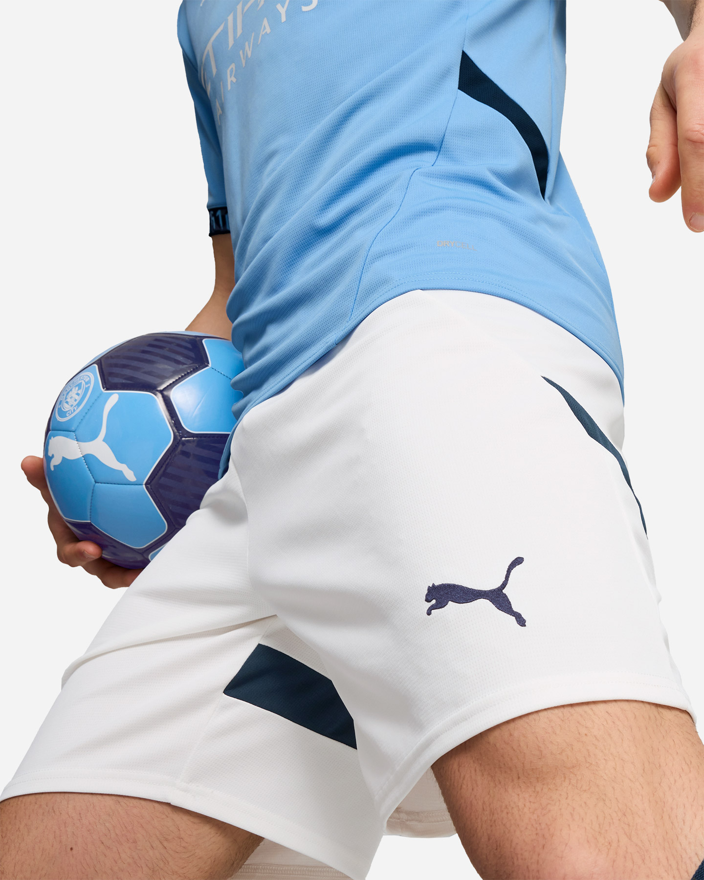 Pantaloncini calcio ufficiali PUMA MANCHESTER CITY HOME 24-25 M - 3 | Cisalfa Sport