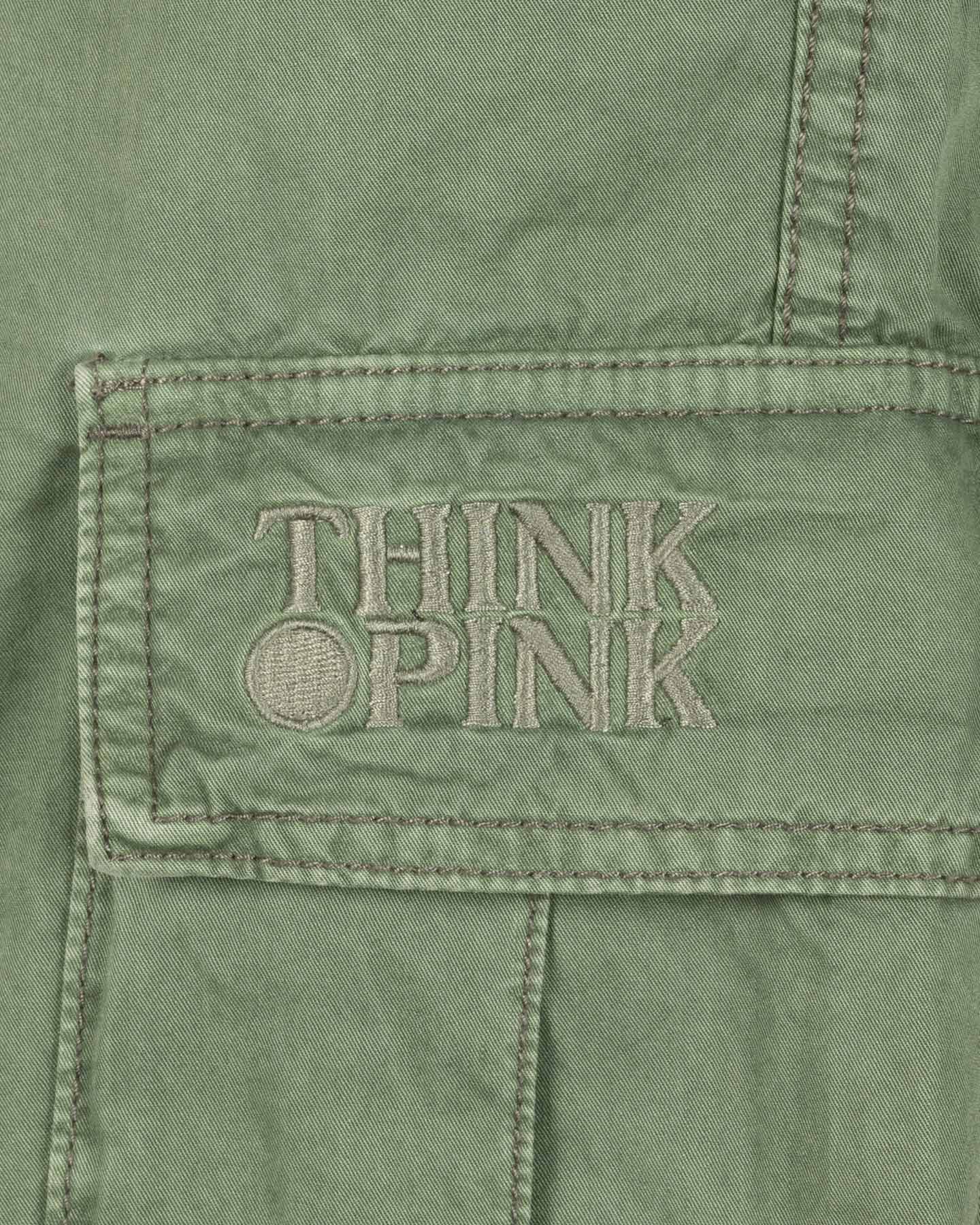 Bermuda THINK PINK CARGO SHORT M - Verde - 2 | Cisalfa Sport