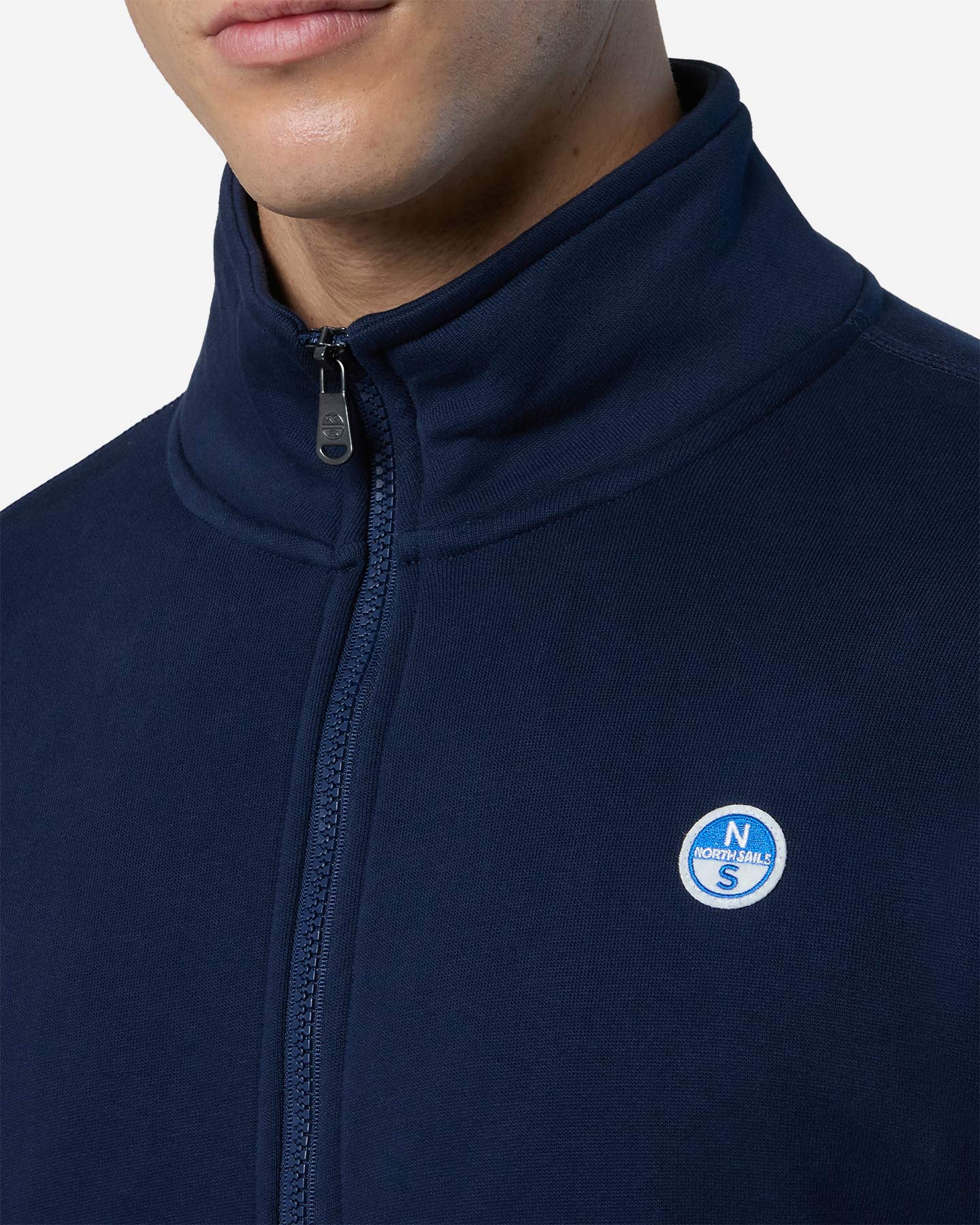 Felpa NORTH SAILS FULL ZIP SMALL PATCH M - 4 | Cisalfa Sport