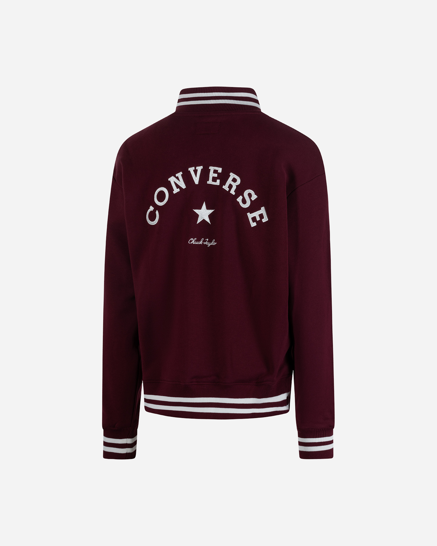 Felpa Converse College Bomber W 10026224 A01 Cisalfa Sport