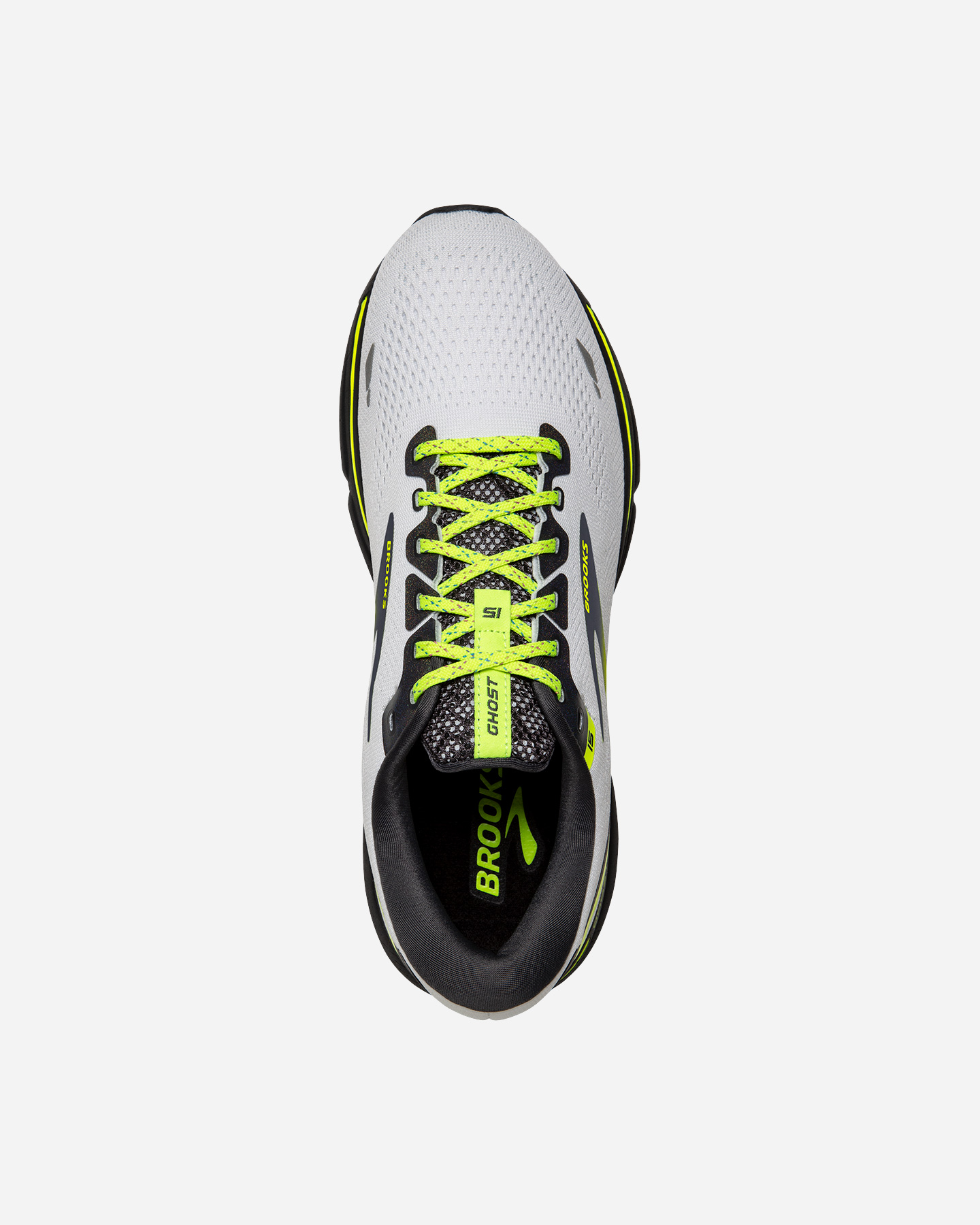 Scarpe running BROOKS GHOST 15 M - Bianco - 4 | Cisalfa Sport