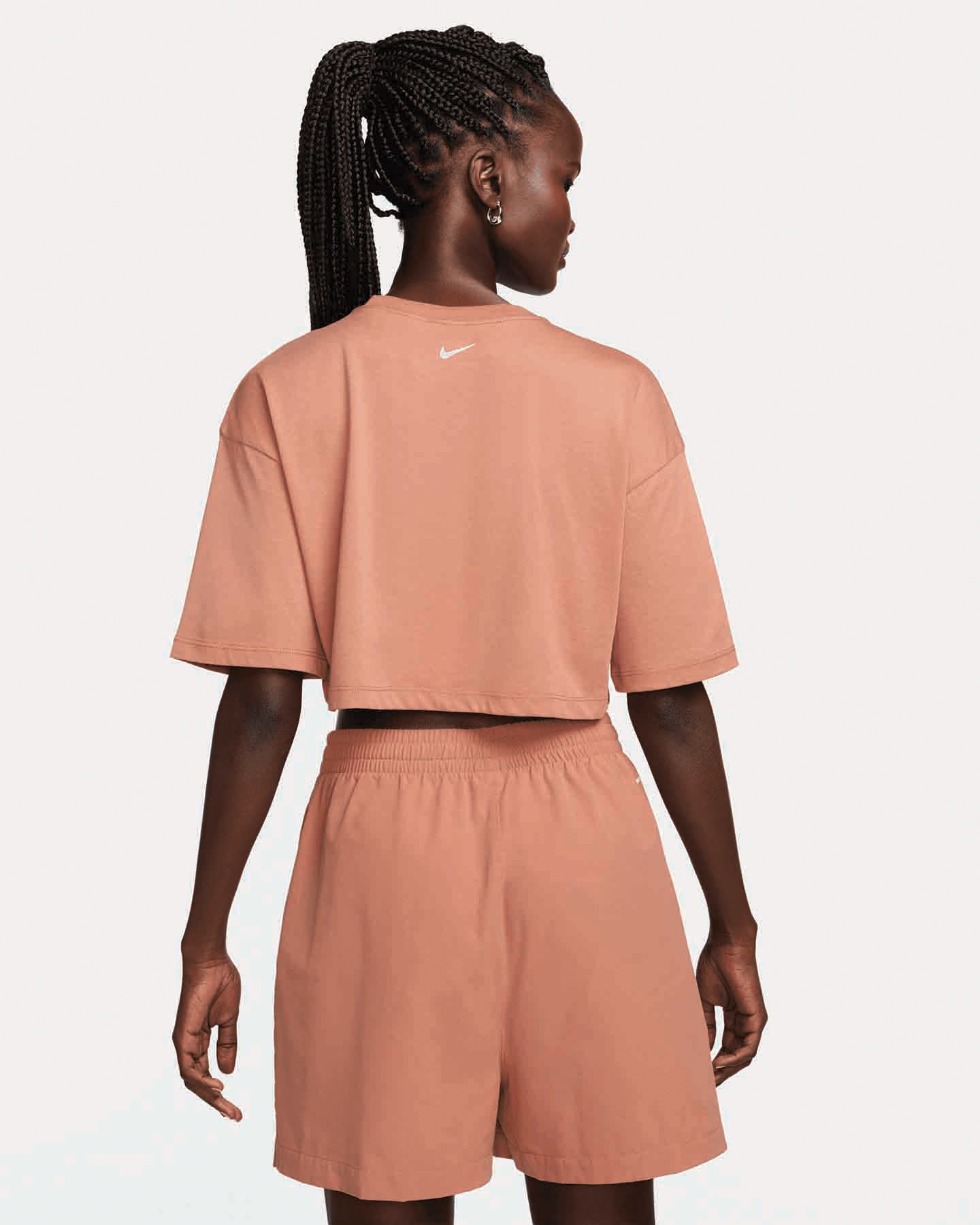 T-shirt NIKE CROP BIG LOGO W - Marrone - 1 | Cisalfa Sport