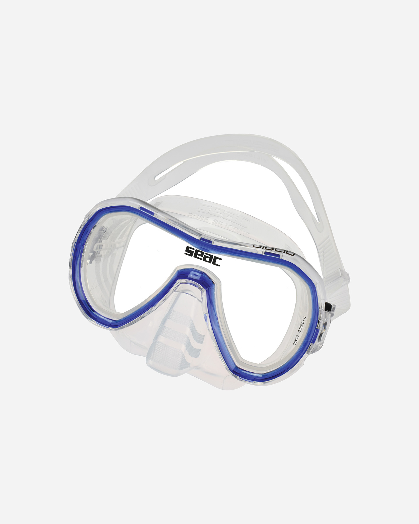 Maschera sub SEAC SUB GIGLIO - Blu - 3 | Cisalfa Sport