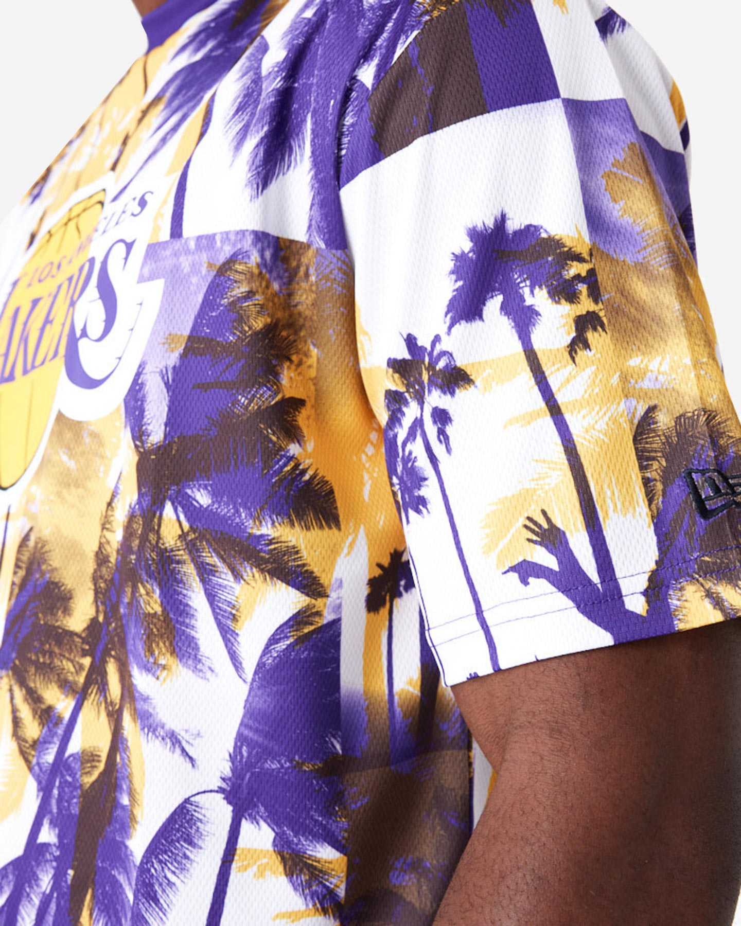 T-shirt NEW ERA PALM TREE LOS ANGELES LAKERS M - 5 | Cisalfa Sport