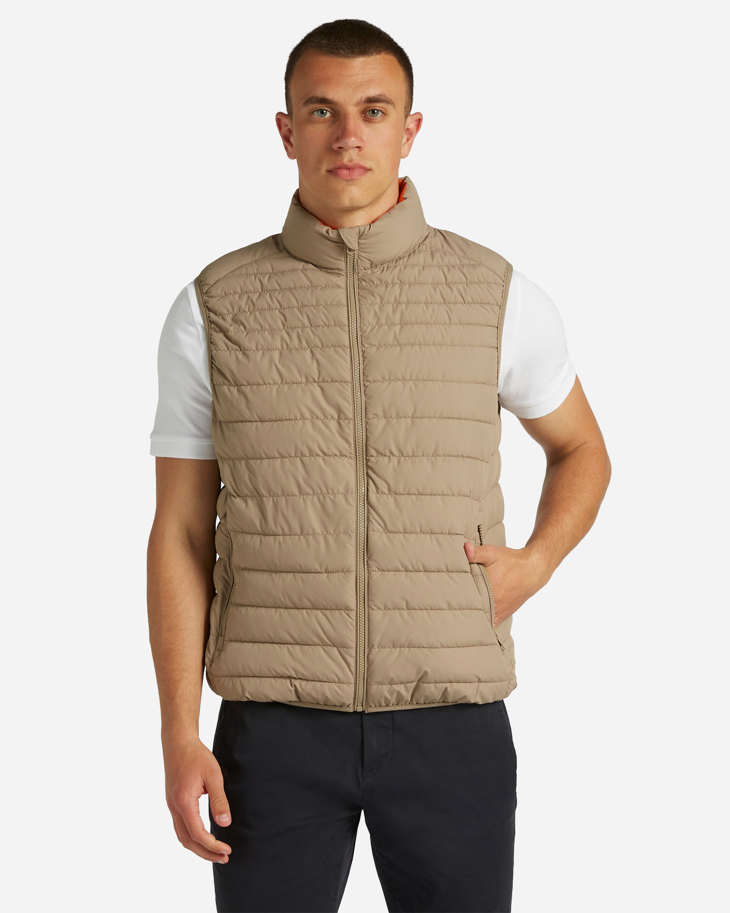 Gilet DACK'S BASIC COLLECTION M - Beige - 0 | Cisalfa Sport