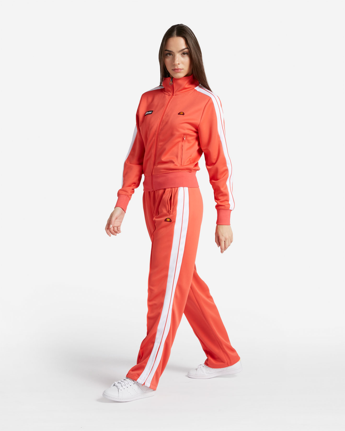 Felpa ELLESSE CLASSIC PATCH W - Rosso - 3 | Cisalfa Sport