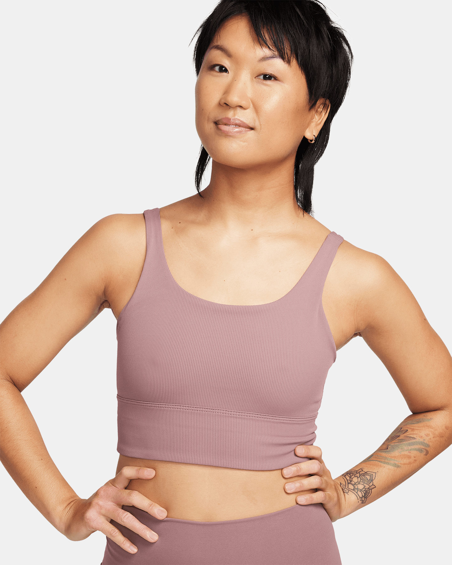 Bra training NIKE STRIPED W - Marrone - 0 | Cisalfa Sport
