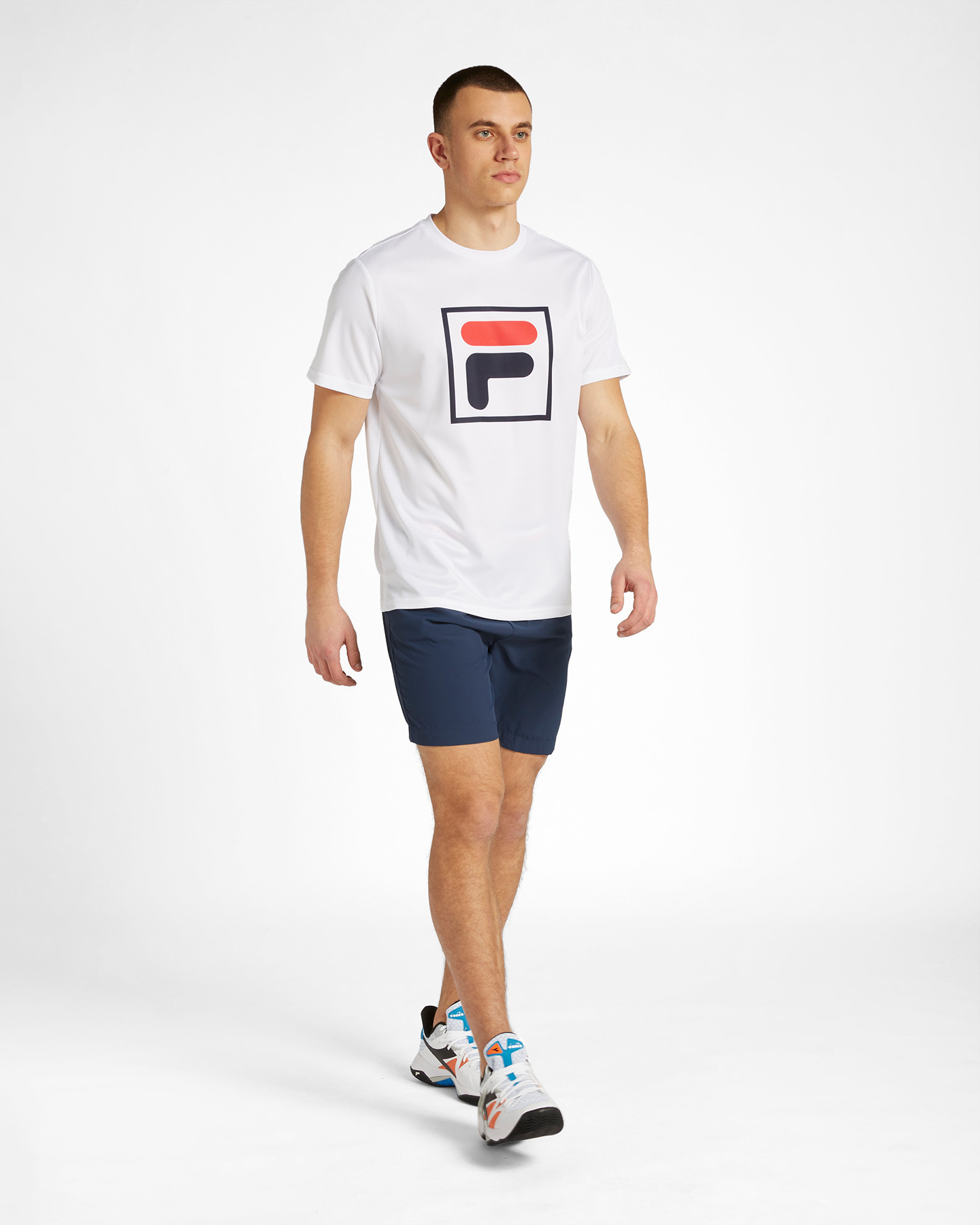 T-shirt tennis FILA BASIC F-BOX M - 3 | Cisalfa Sport