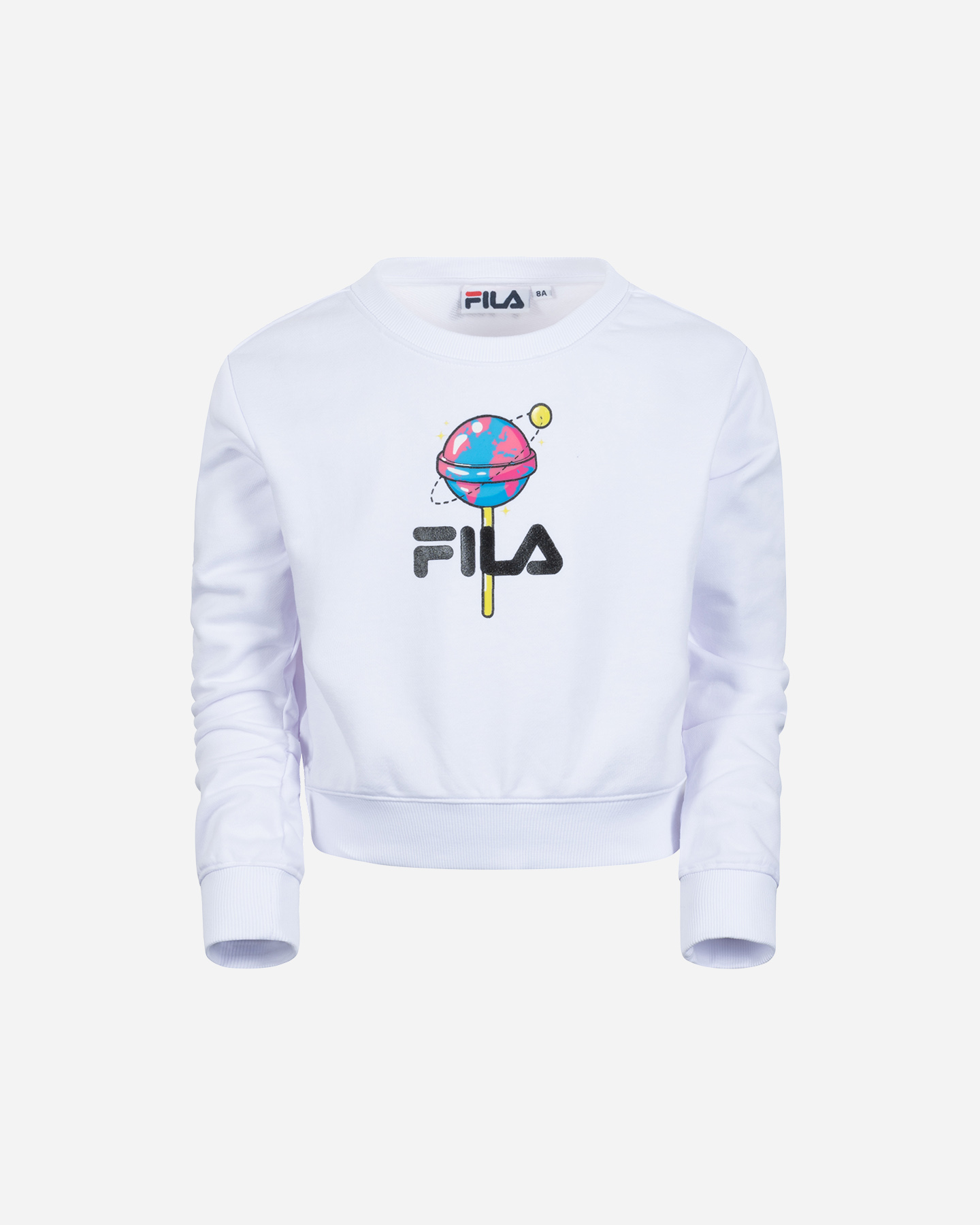 Felpa FILA SWEET WORLD JR - Bianco - 0 | Cisalfa Sport