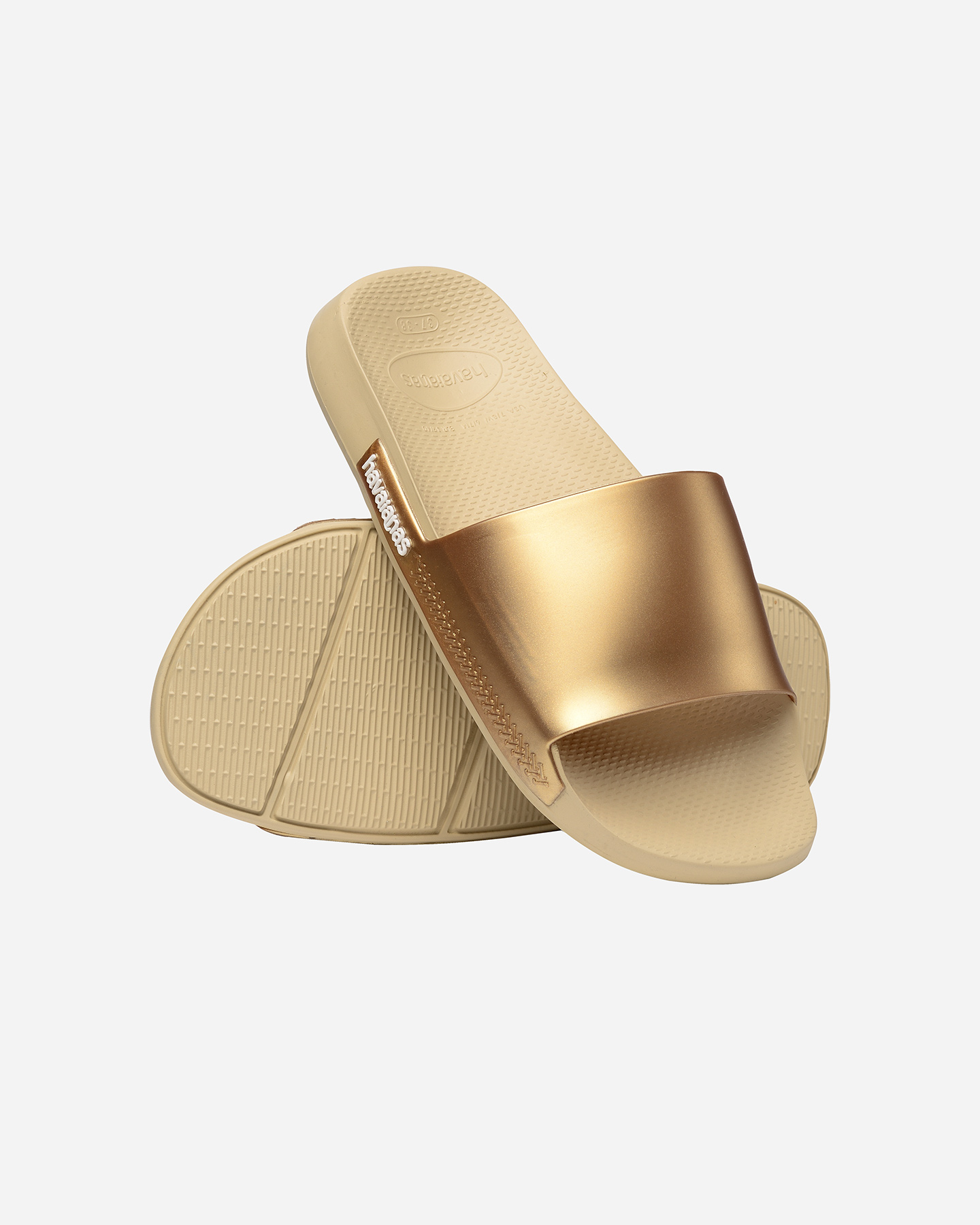 Sandali HAVAIANAS SLIDE CLASSIC METALLIC W - Oro - 2 | Cisalfa Sport