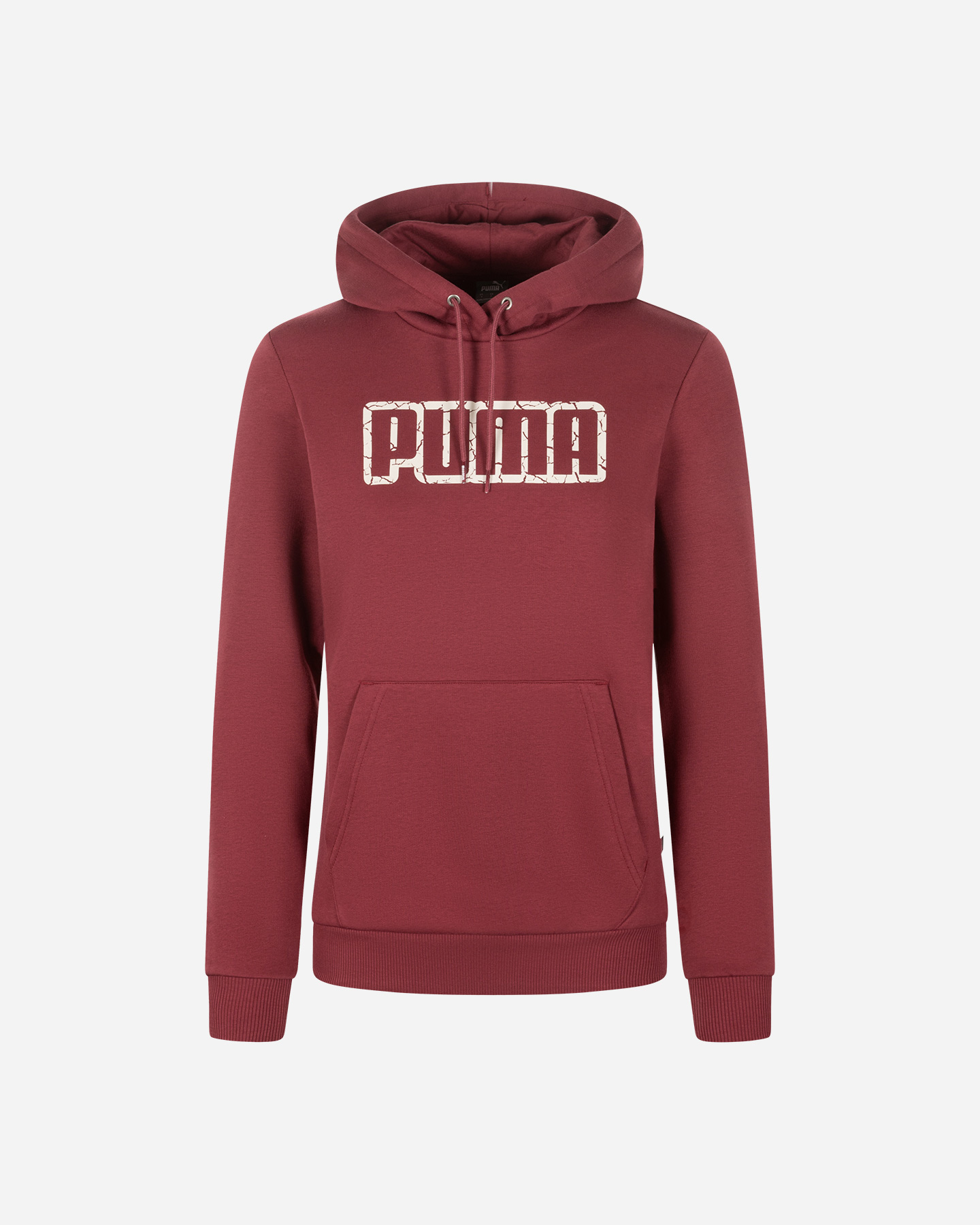 Felpa PUMA CRACKED BIG LOGO W - Rosso - 0 | Cisalfa Sport