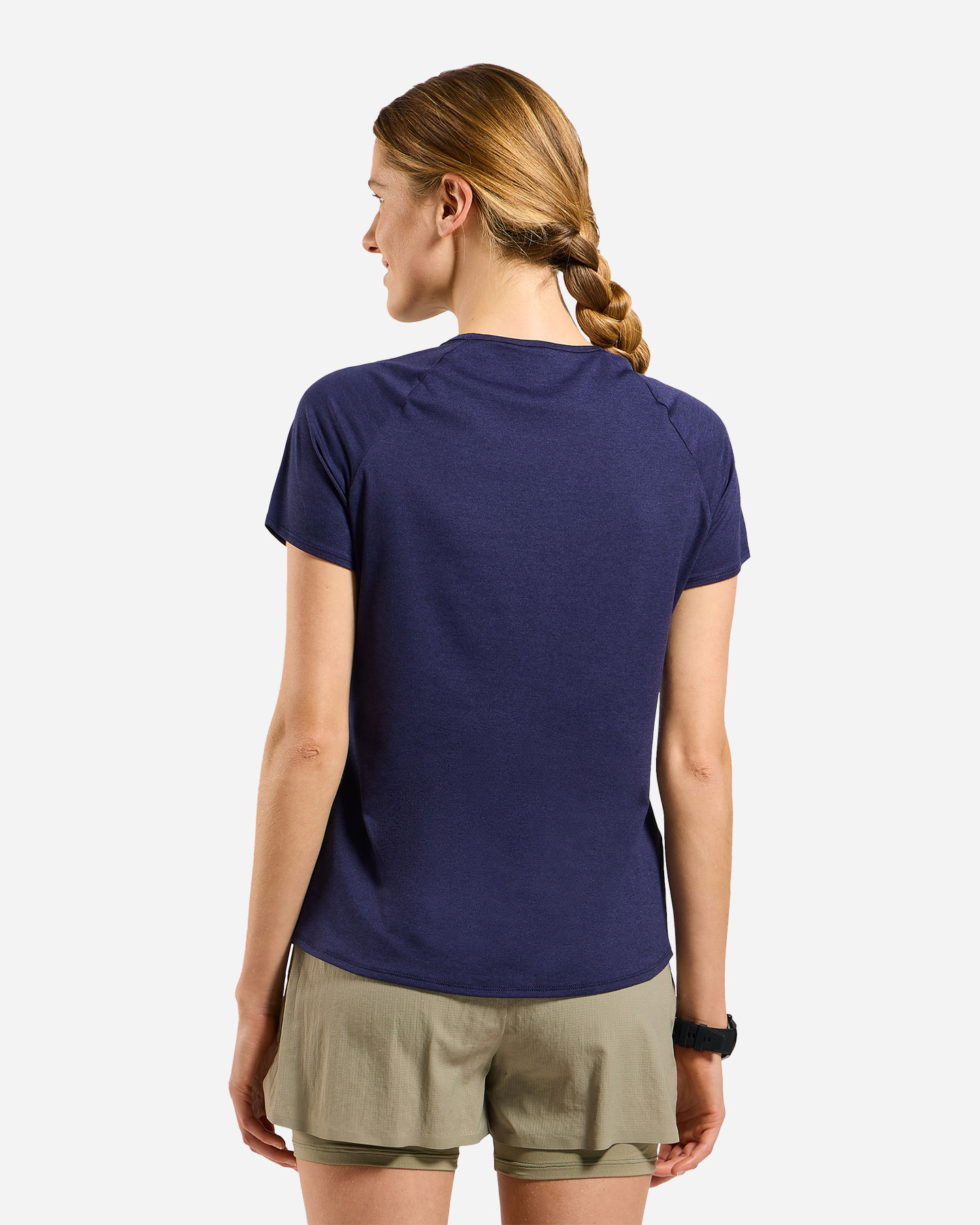 T-shirt ODLO ESSENTIAL 365 W - Blu Navy - 3 | Cisalfa Sport
