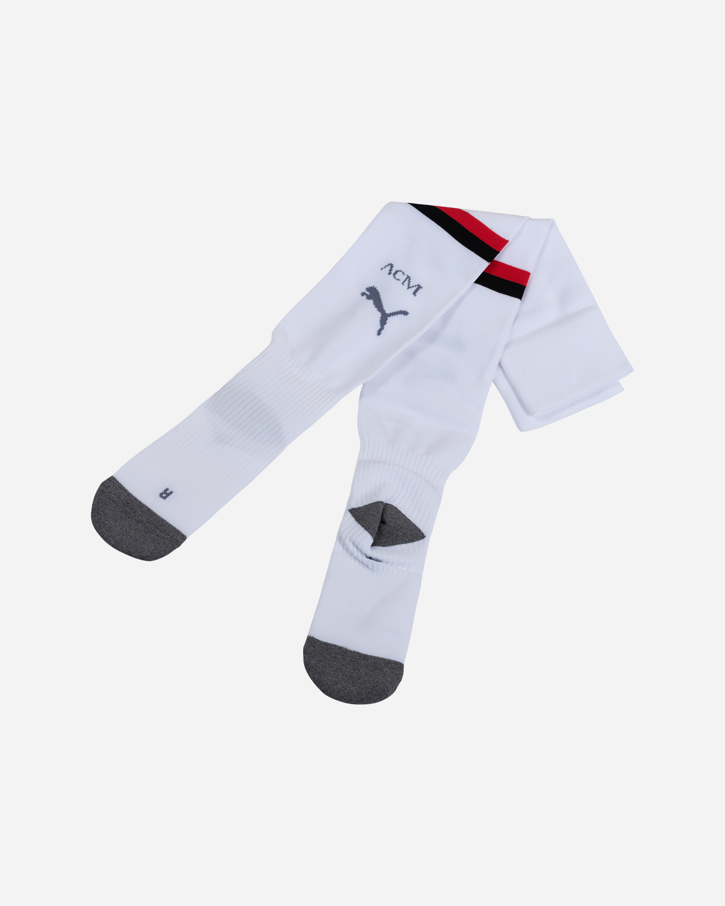 Calzettoni calcio ufficiali PUMA MILAN AWAY 23-24 M - Bianco - 1 | Cisalfa Sport