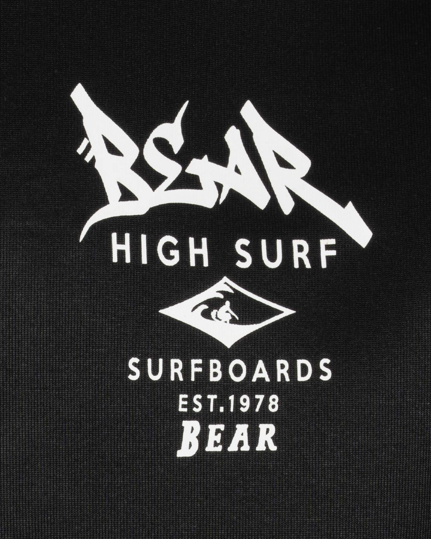 Felpa BEAR ICONIC SURF M - Nero - 2 | Cisalfa Sport