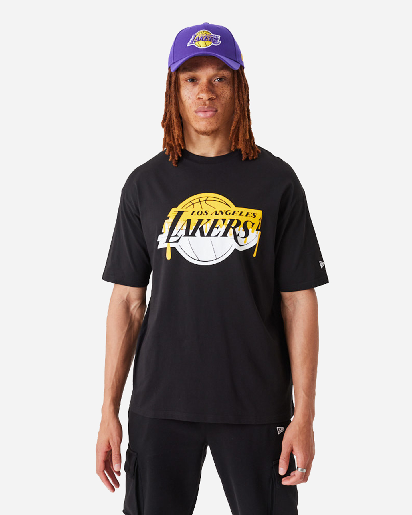 T-shirt NEW ERA DRIP LOGO LA LAKERS - 0 | Cisalfa Sport