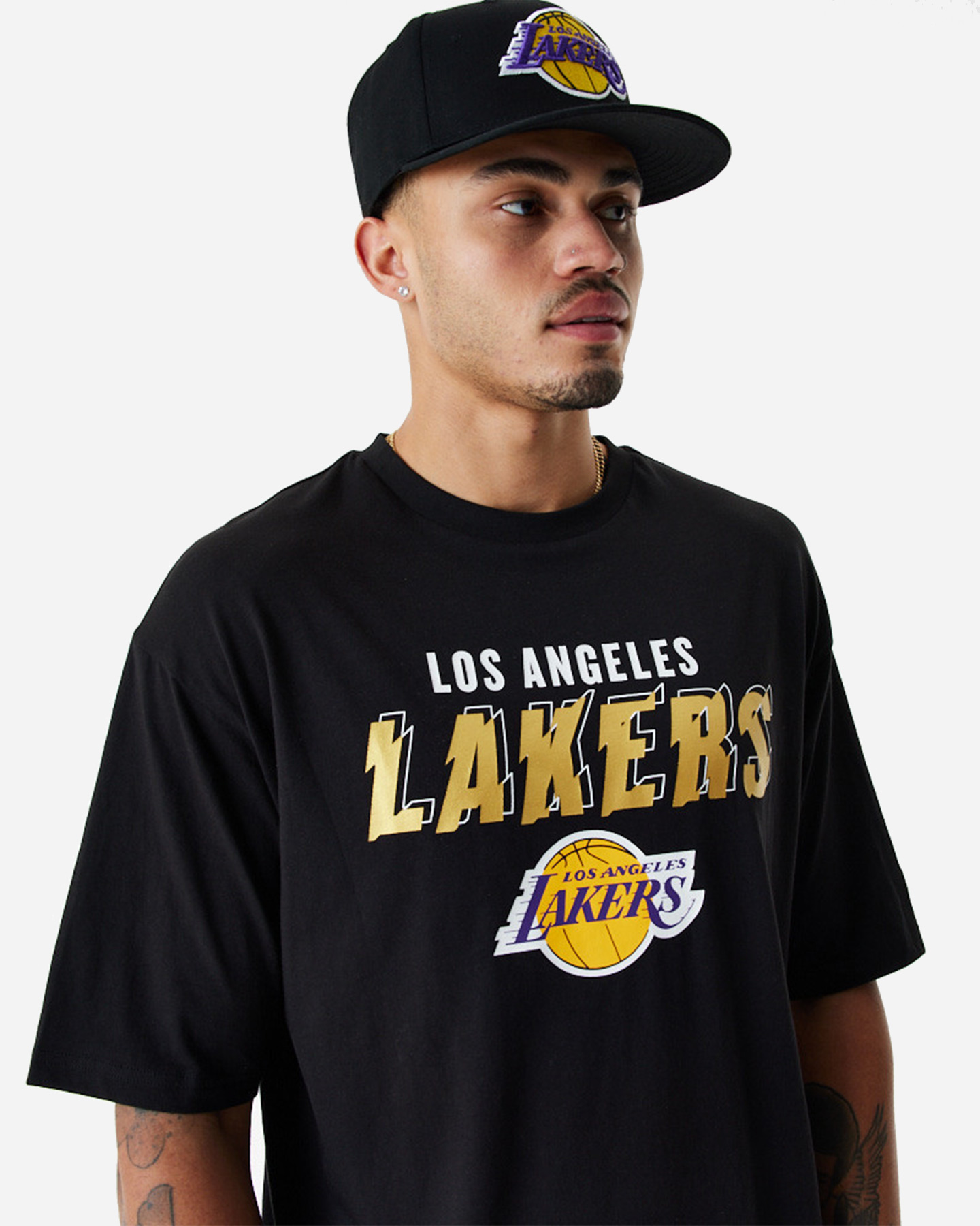 Abbigliamento basket NEW ERA TEAM SCRIPT GOLD LOS ANGELES LAKERS M - 2 | Cisalfa Sport