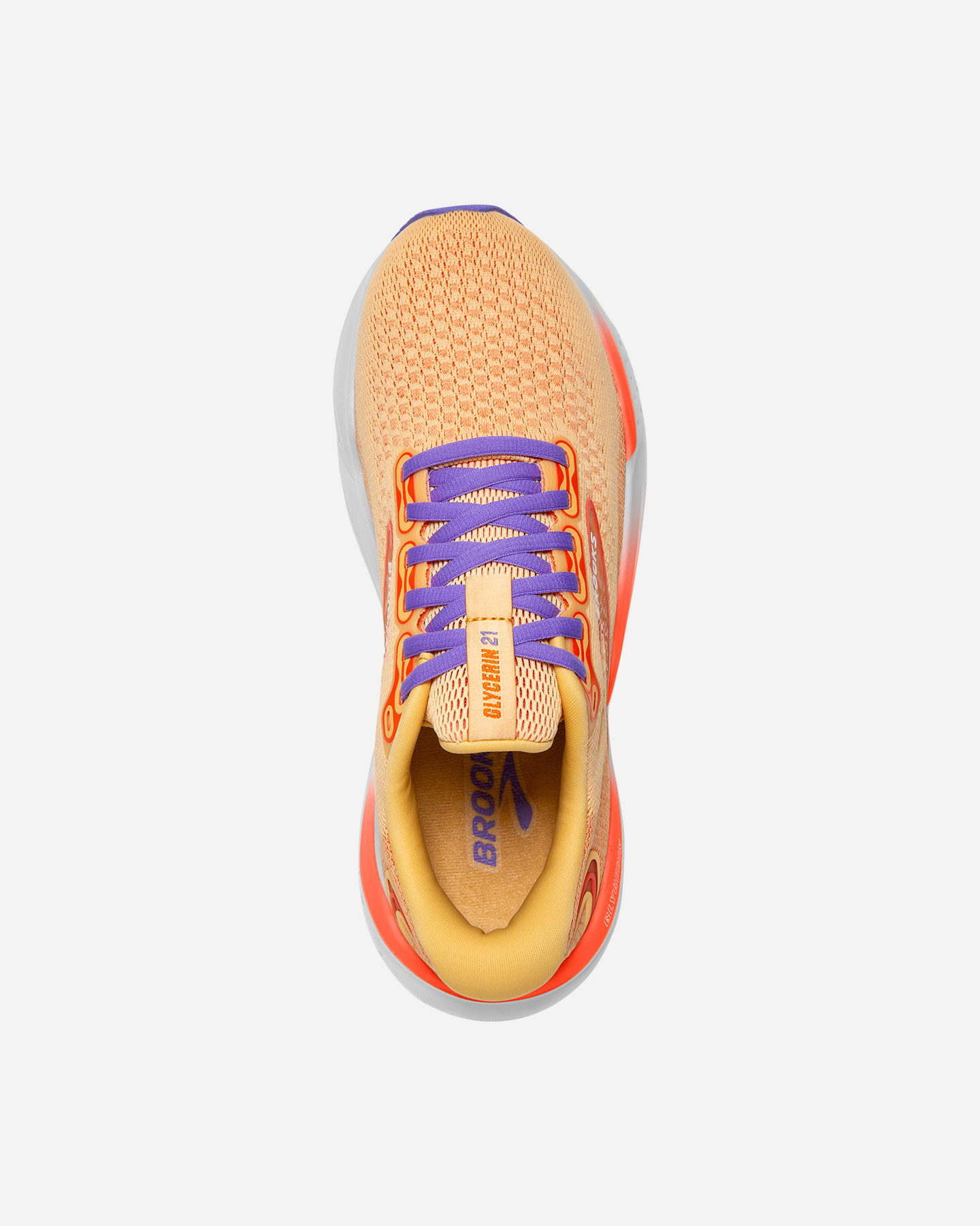 Scarpe running BROOKS GLYCERIN 21 W - Arancione - 3 | Cisalfa Sport