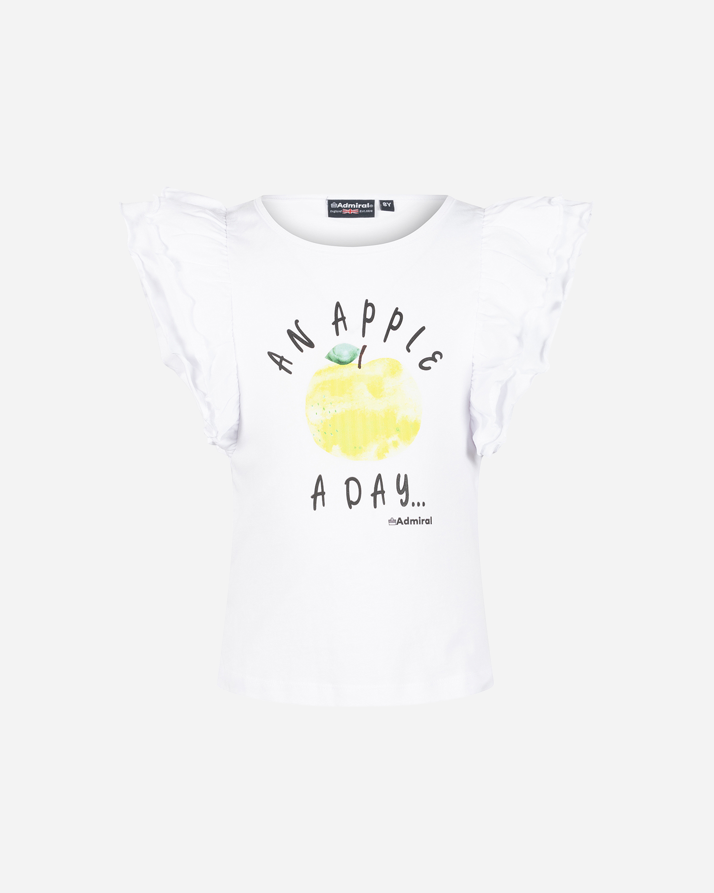 T-shirt ADMIRAL LIFESTYLE JR - Bianco - 0 | Cisalfa Sport