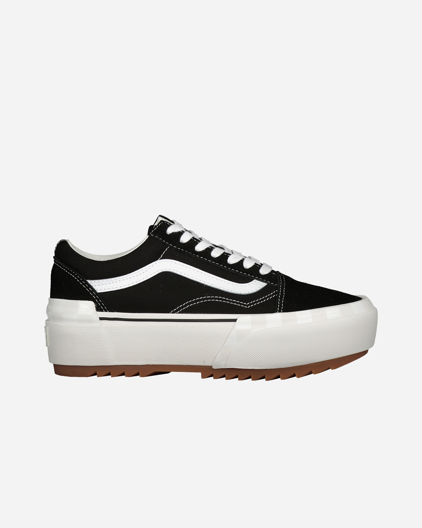 Scarpe sneakers VANS OLD SKOOL STACKED W - Nero - 0 | Cisalfa Sport