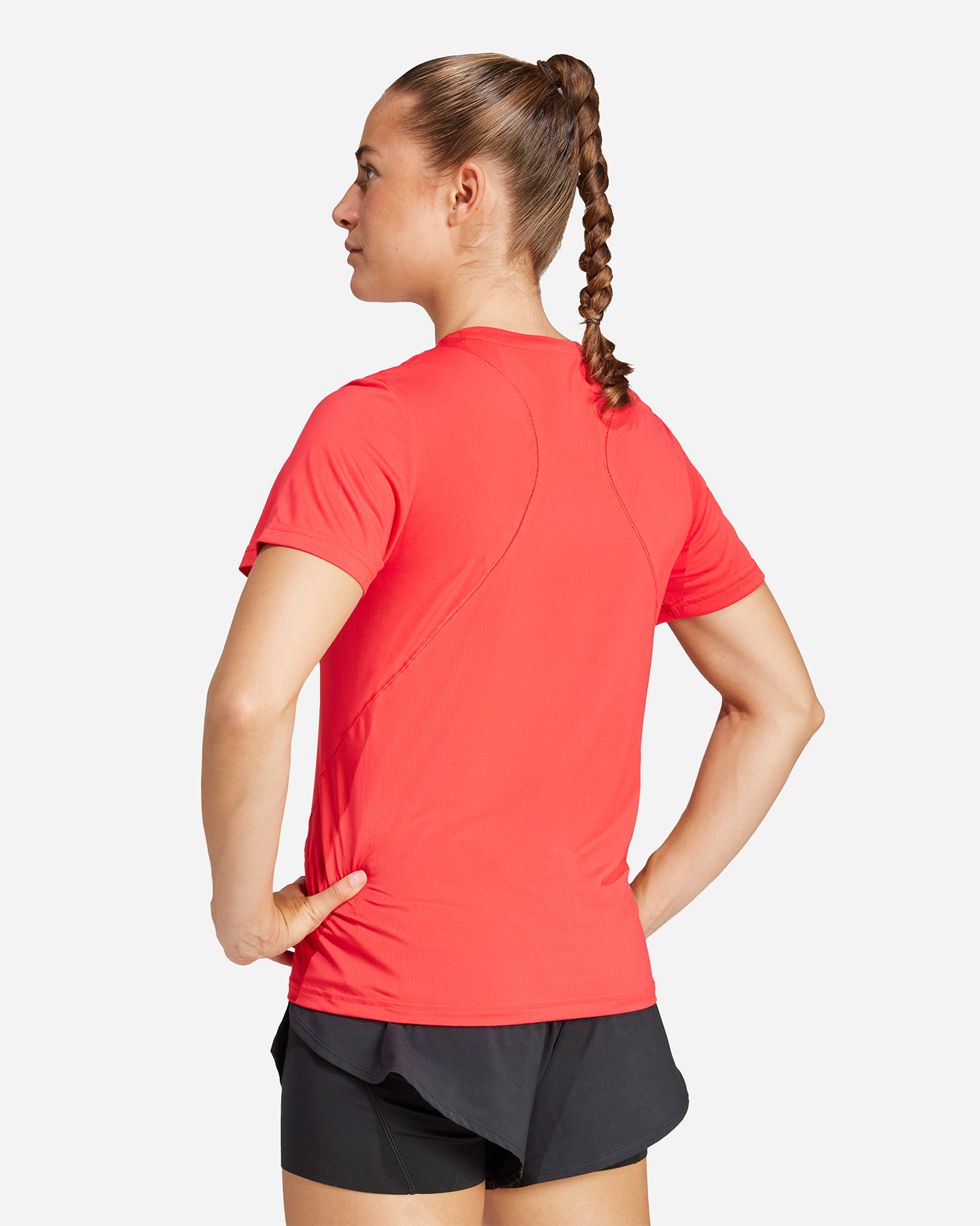T-shirt training ADIDAS D4T W - Rosso - 2 | Cisalfa Sport