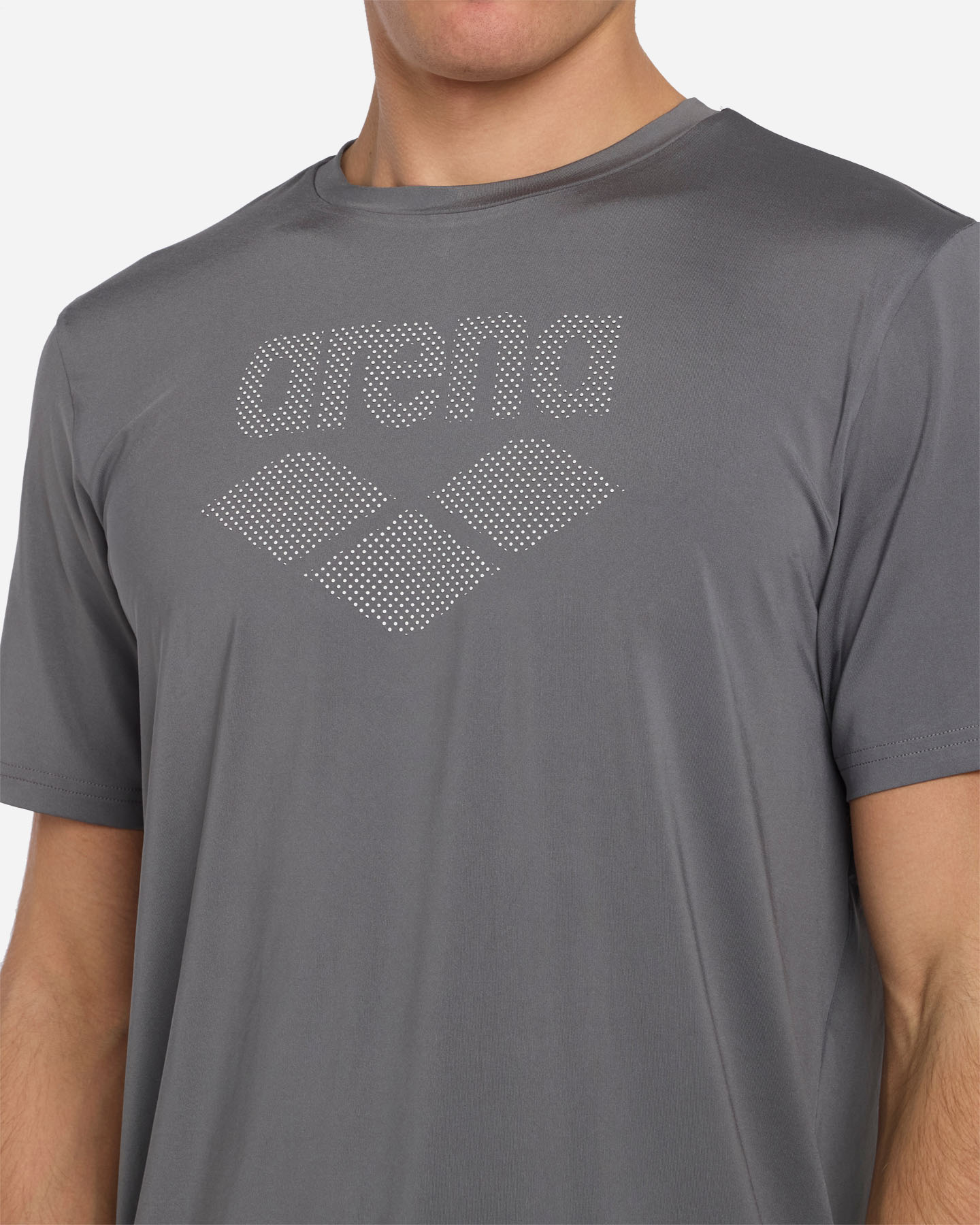 T-shirt training ARENA CROSS CORE M - Grigio - 3 | Cisalfa Sport