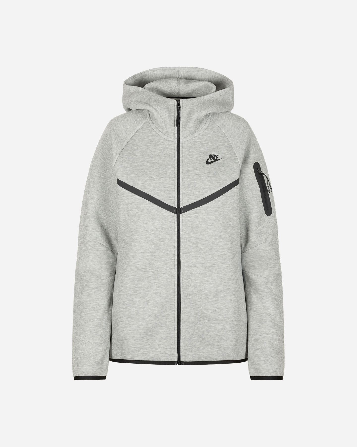 Felpa NIKE TECH FLEECE W - Grigio - 0 | Cisalfa Sport