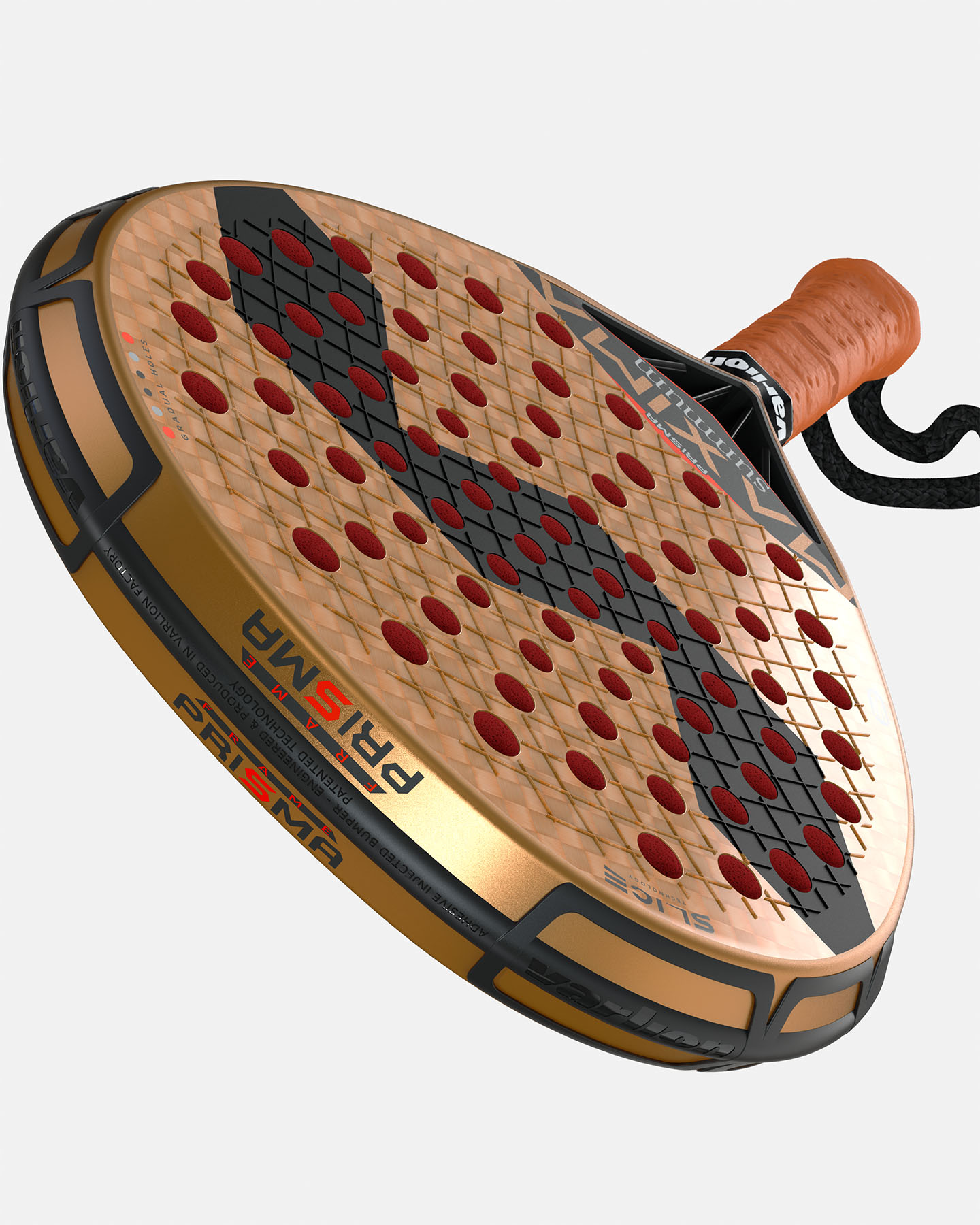 Racchetta padel performance VARLION MAXIMA SUMMUM PRISMA S PADEL  - Marrone - 5 | Cisalfa Sport