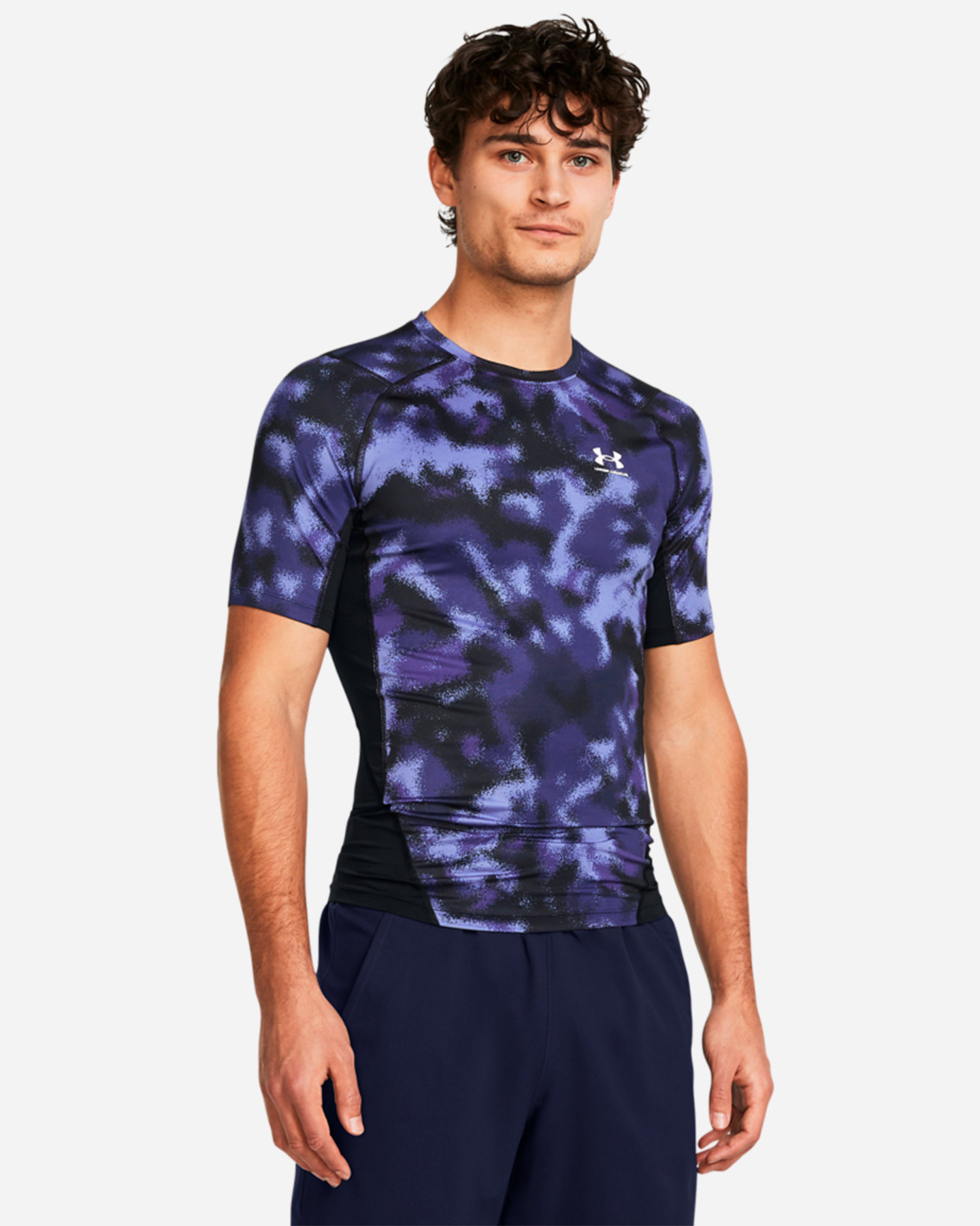 T-shirt training UNDER ARMOUR HEAT GEAR CAMO M - 2 | Cisalfa Sport