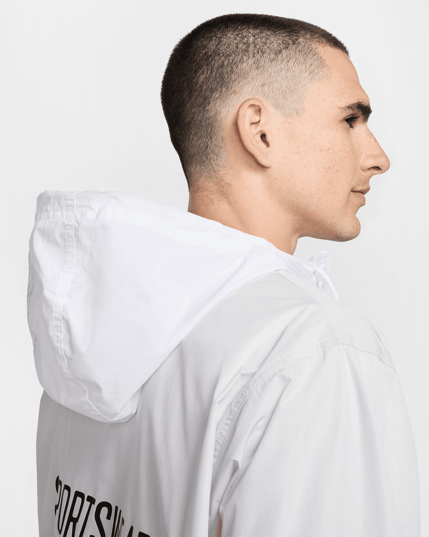 Felpa NIKE CLUB ANORAK M - Nero - 4 | Cisalfa Sport