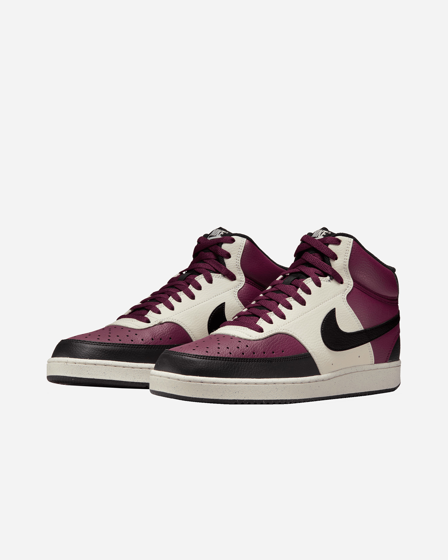Scarpe sneakers NIKE COURT VISION MID NEXT NATURE M - Bianco - 1 | Cisalfa Sport