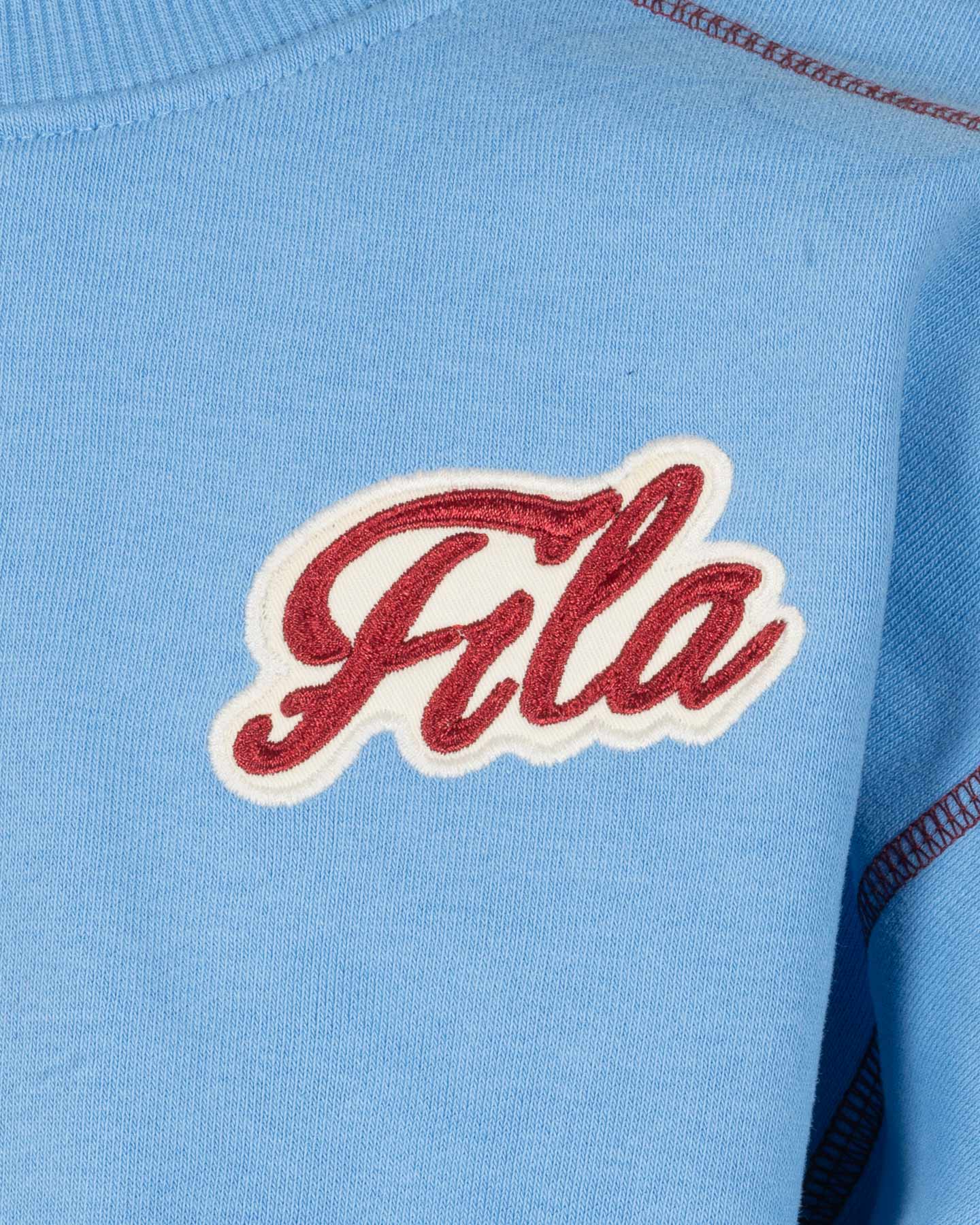 Felpa FILA STREETWEAR JR - Azzurro - 2 | Cisalfa Sport