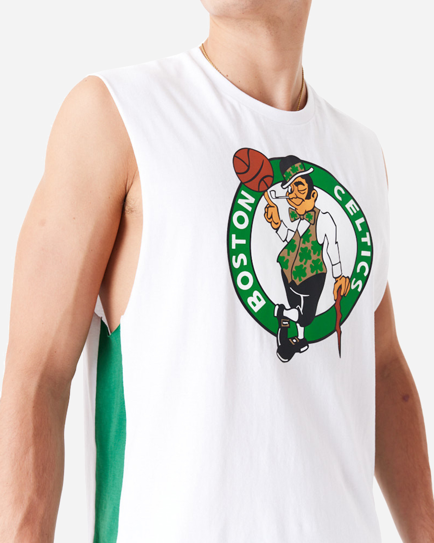 Canotta NEW ERA BIG LOGO BOSTON CELTICS M - Bianco - 3 | Cisalfa Sport
