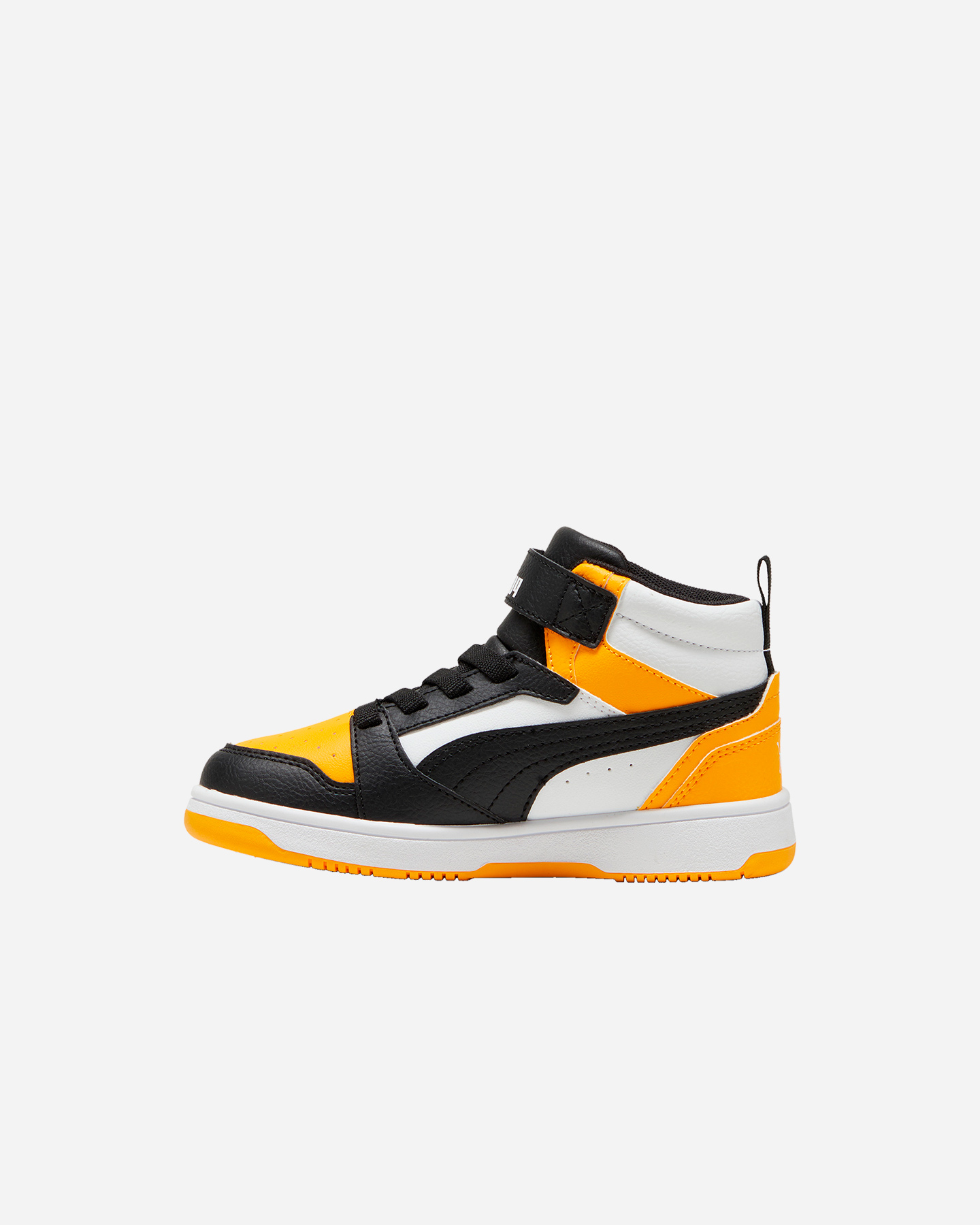 Scarpe sneakers PUMA REBOUND V6 MID JR - Bianco - 4 | Cisalfa Sport