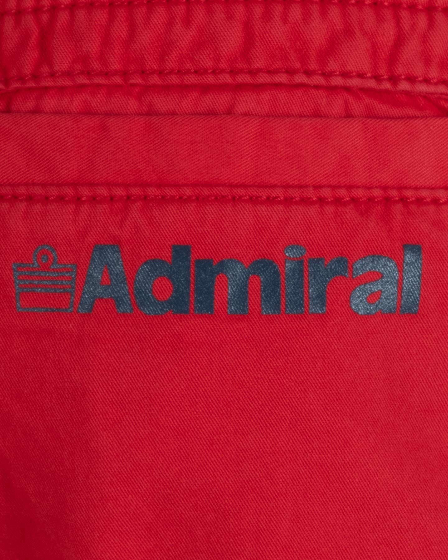 Bermuda ADMIRAL LIFESTYLE JR - Rosso - 2 | Cisalfa Sport