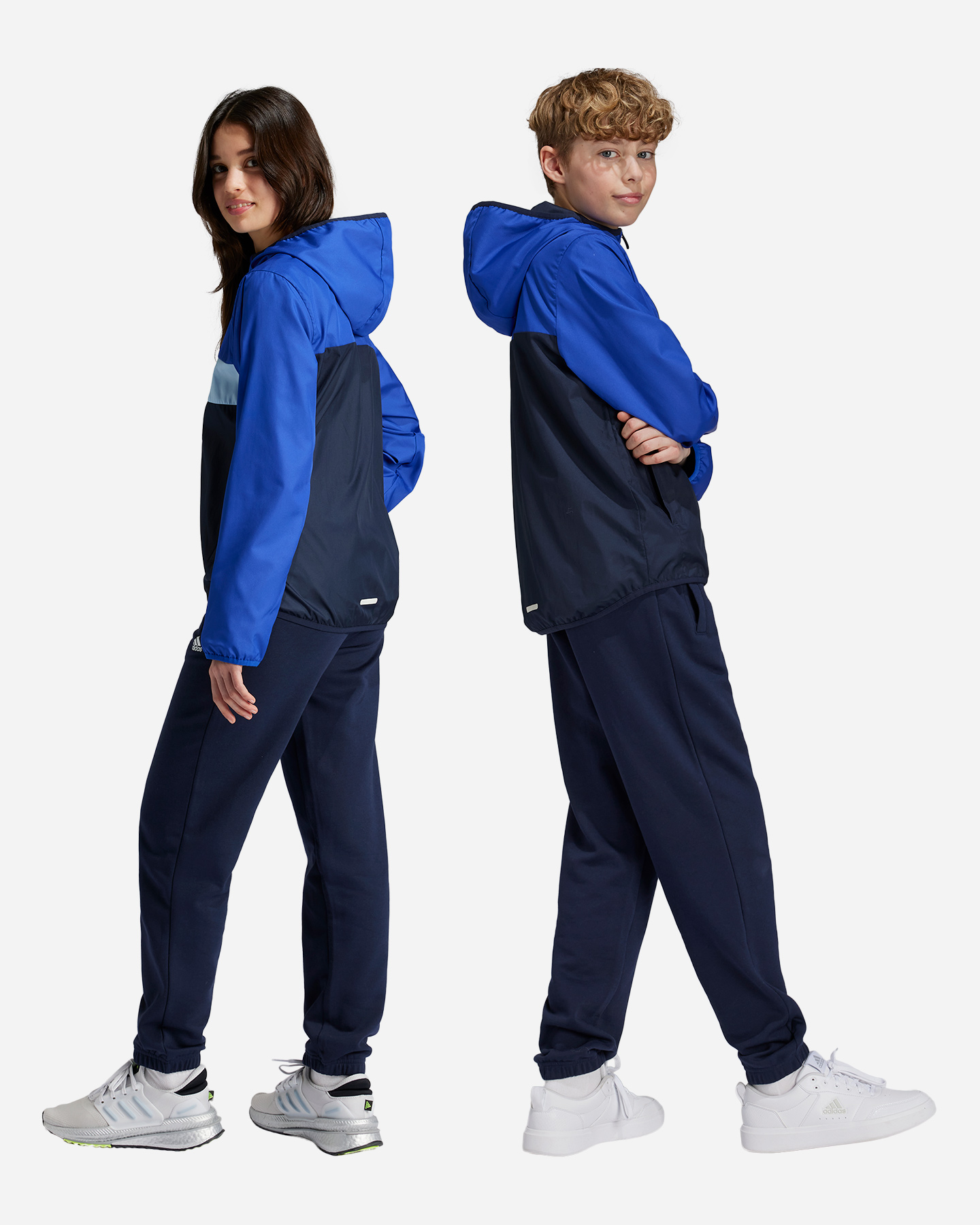 Pantalone ADIDAS SMALL LOGO JR - Blu - 3 | Cisalfa Sport