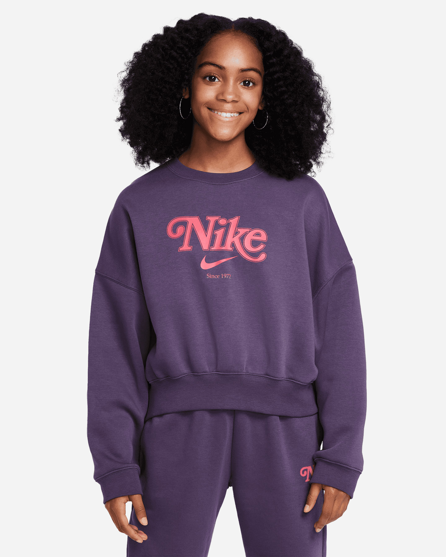 Felpa NIKE LOGO '80 JR - Viola - 0 | Cisalfa Sport