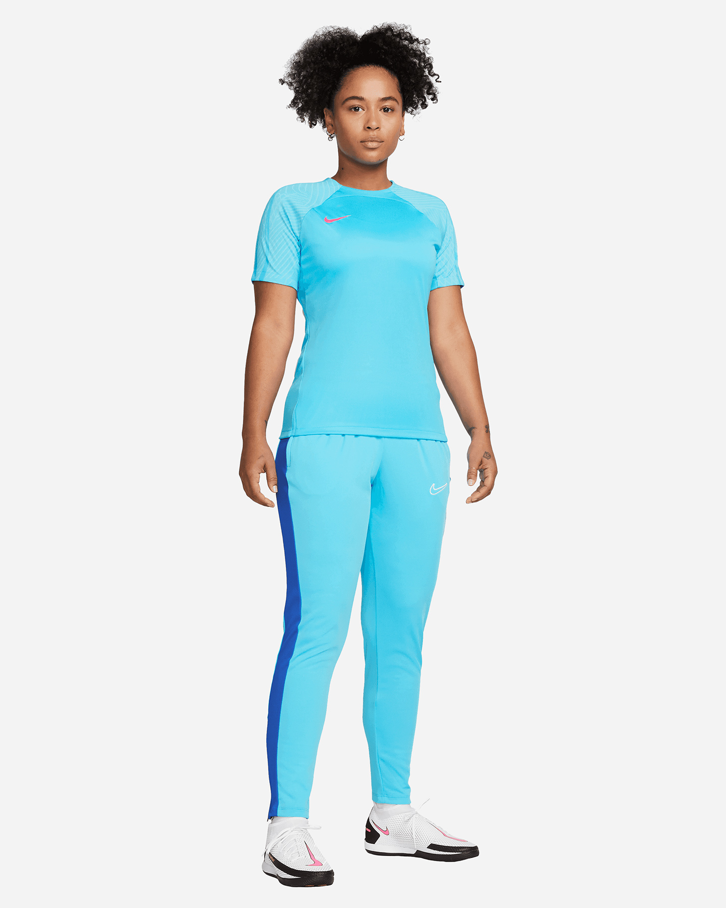 Maglia calcio NIKE DRI FIT STRIKE W - Azzurro - 2 | Cisalfa Sport