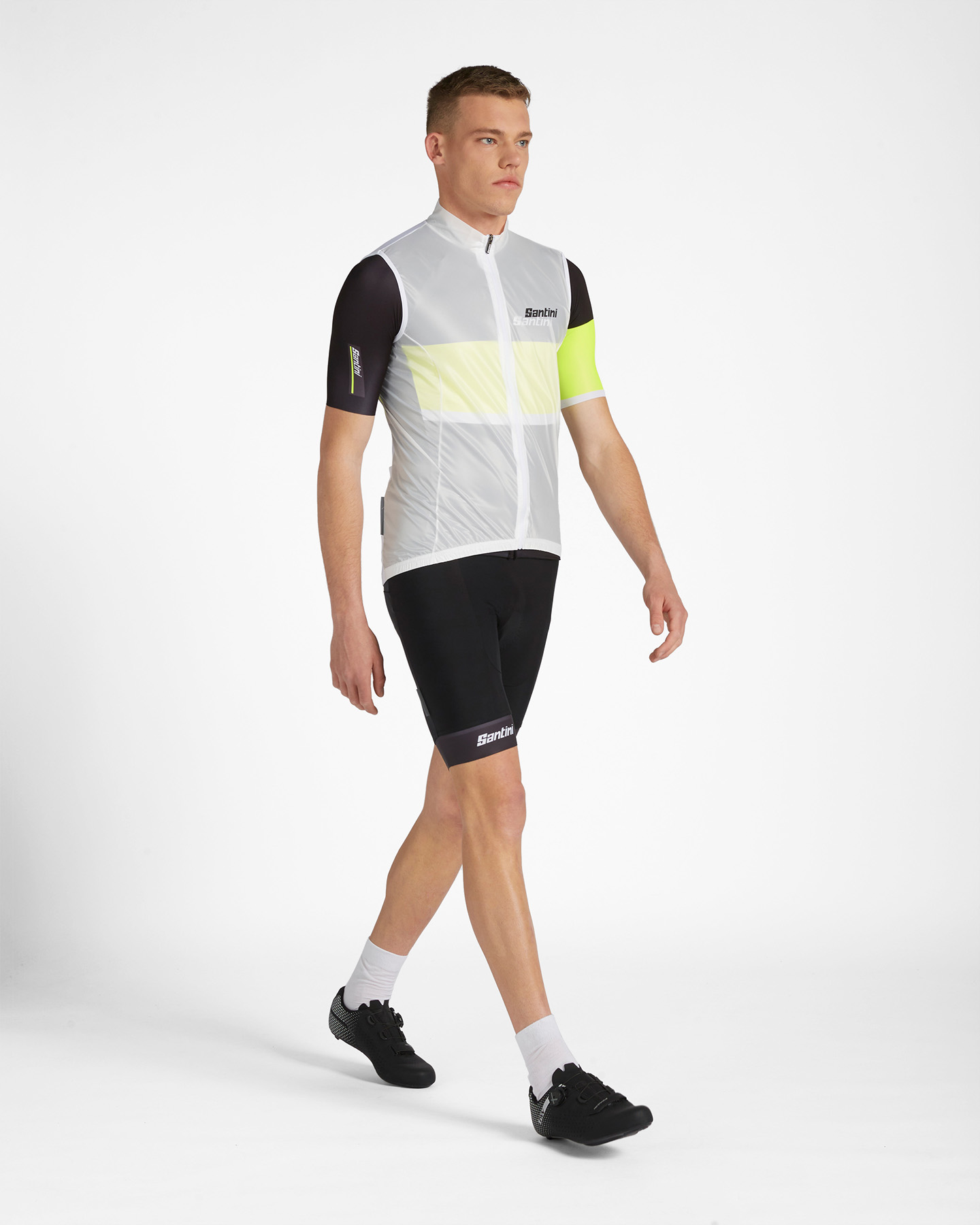 Giacca ciclismo SANTINI ANTI VENTO M - 3 | Cisalfa Sport