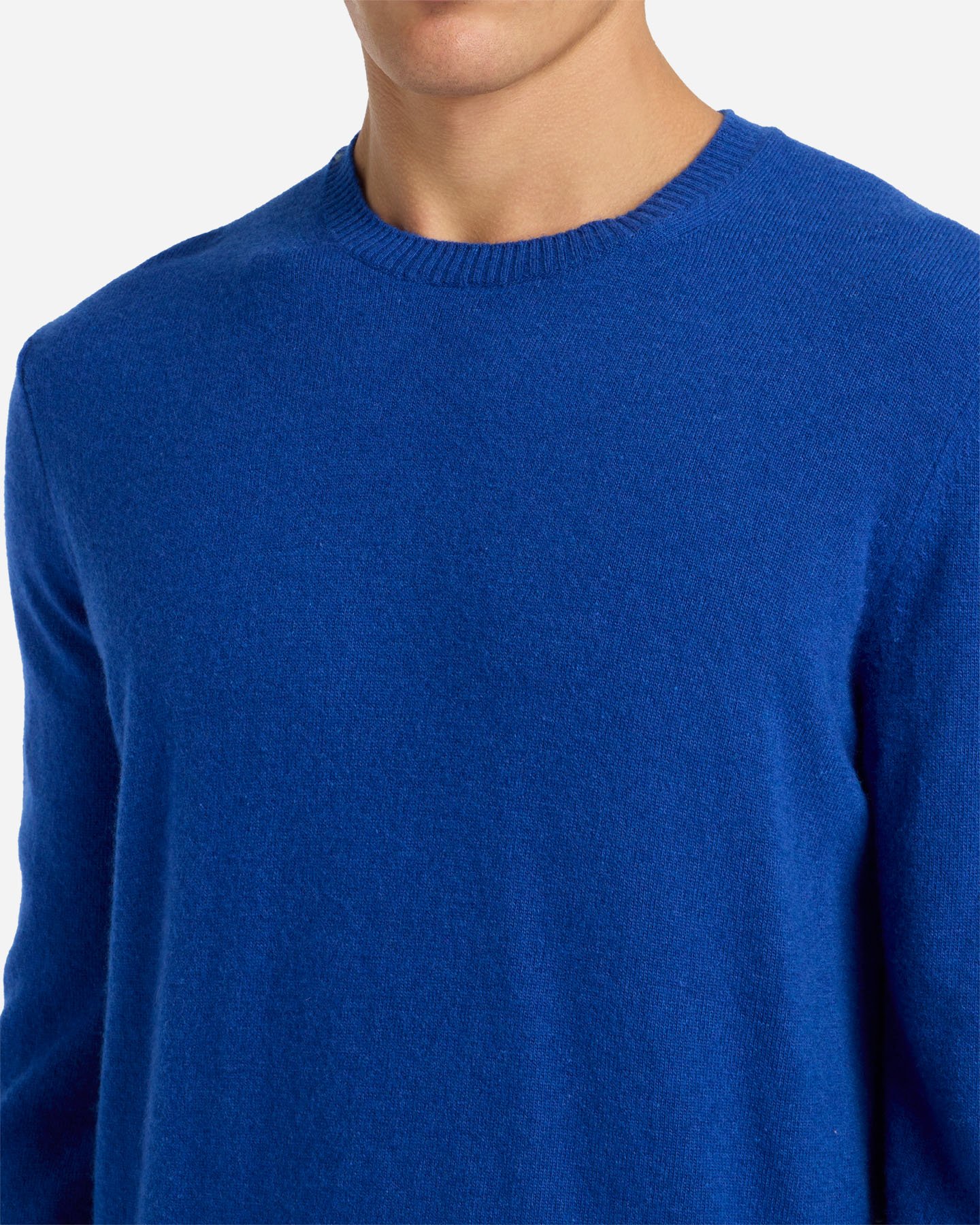 Maglione BEST COMPANY LAMBSWOOL M - Blu royal - 4 | Cisalfa Sport