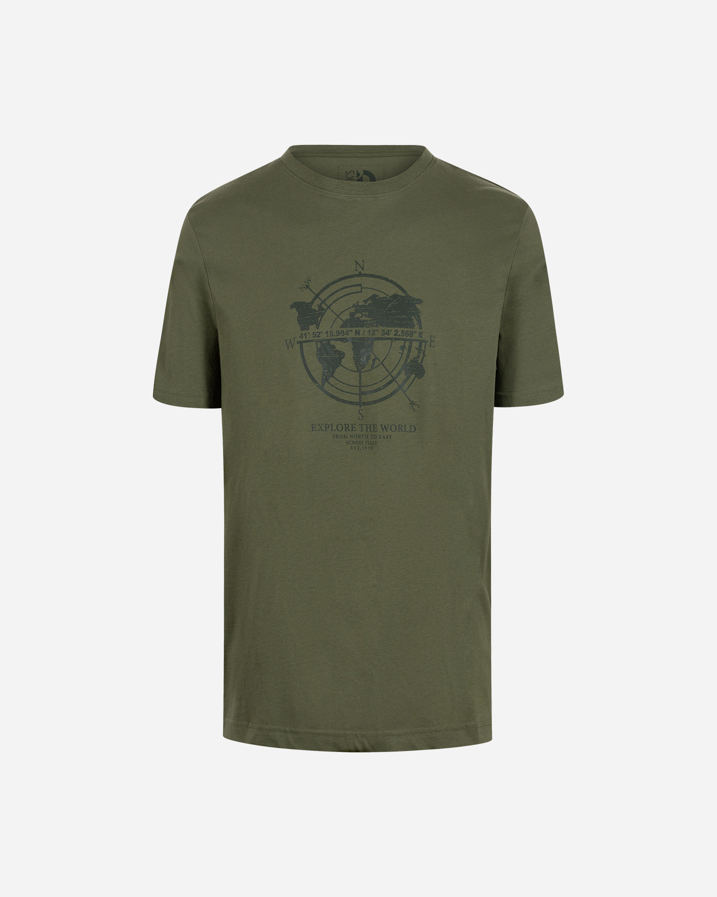 T-shirt DACK'S ESSENTIAL M - Verde - 5 | Cisalfa Sport