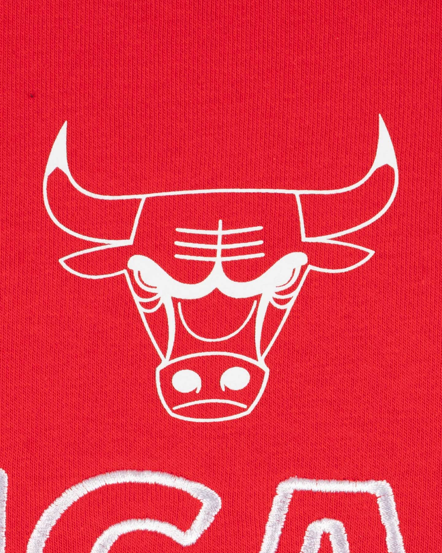 Felpa NEW ERA WORDMARK LOGO CHICAGO BULLS M - Rosso - 2 | Cisalfa Sport