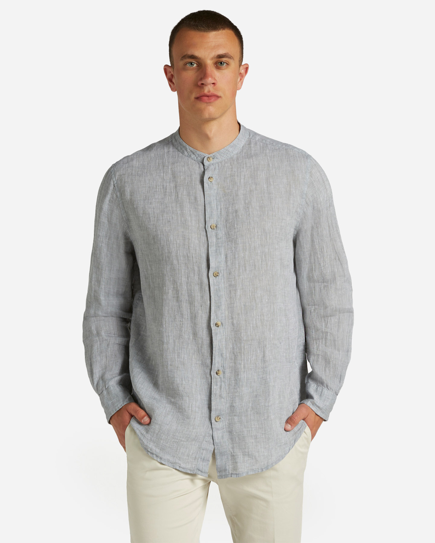 Camicia DACK'S LINEN COLLECTION M - Verde - 0 | Cisalfa Sport