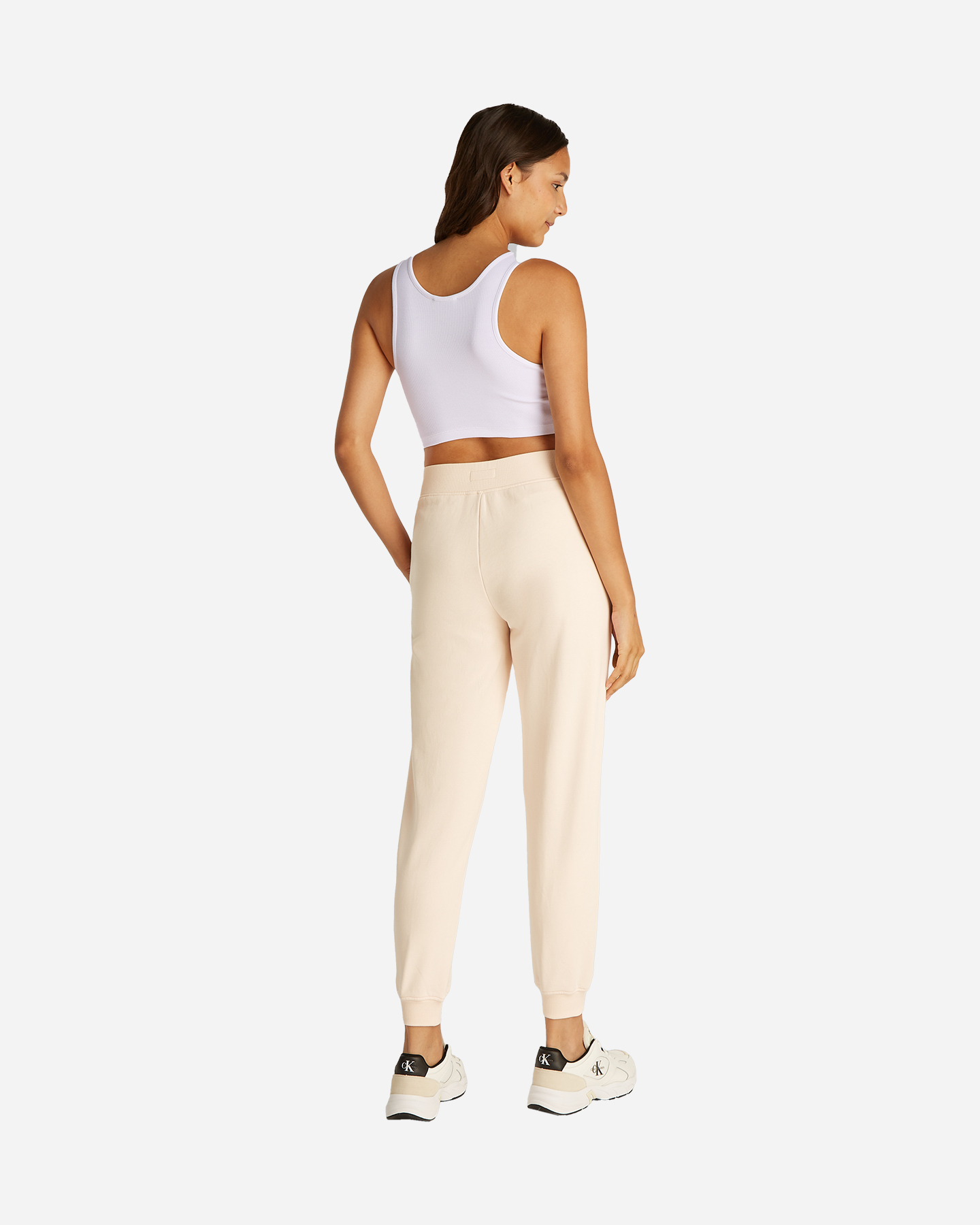Canotta CALVIN KLEIN JEANS LABEL RIB W - Bianco - 4 | Cisalfa Sport